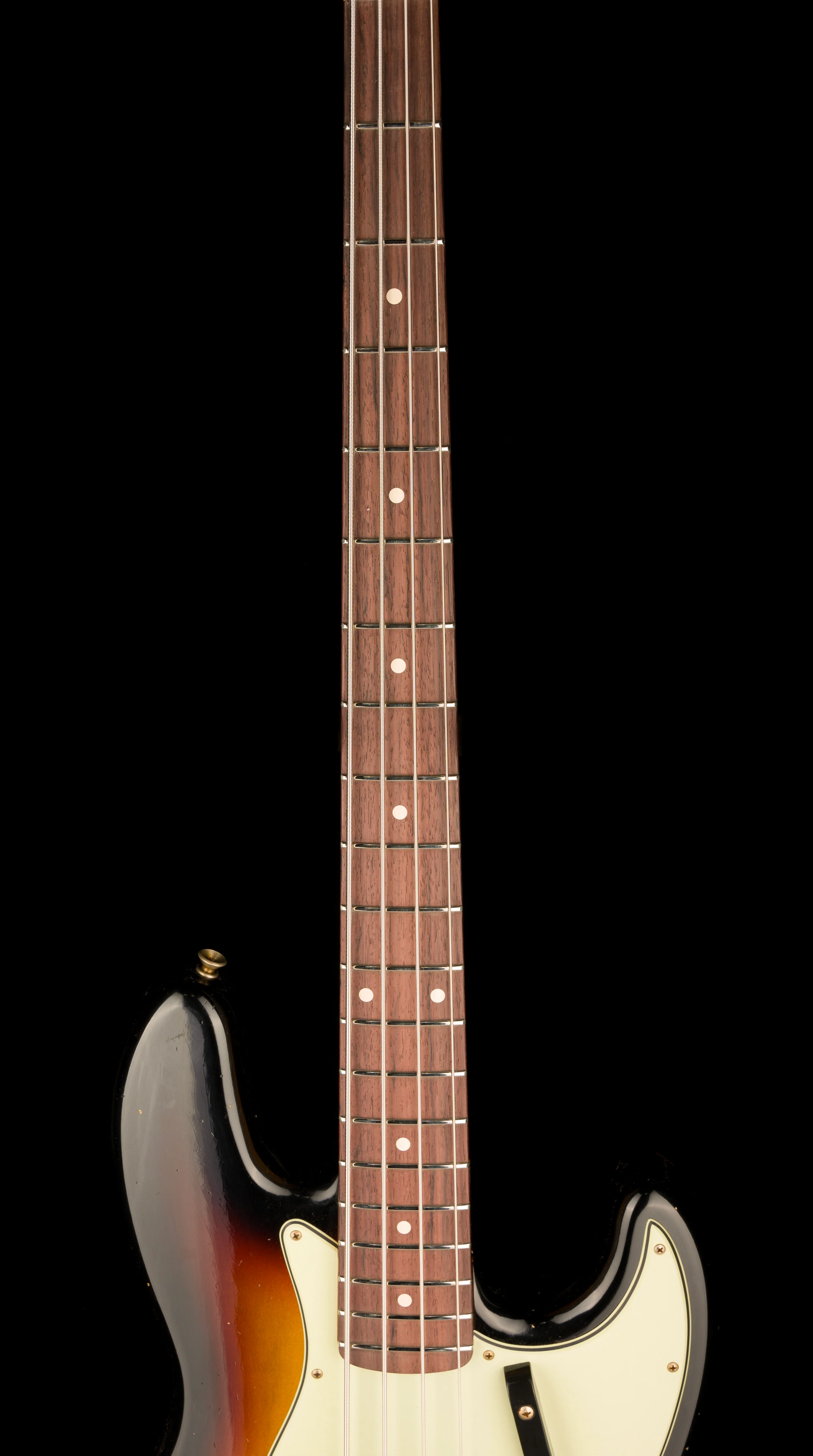 Fender Custom Shop 1964 Jazz Bass Journeyman Relic Super Faded Aged 3-Tone Sunburst - Image 10