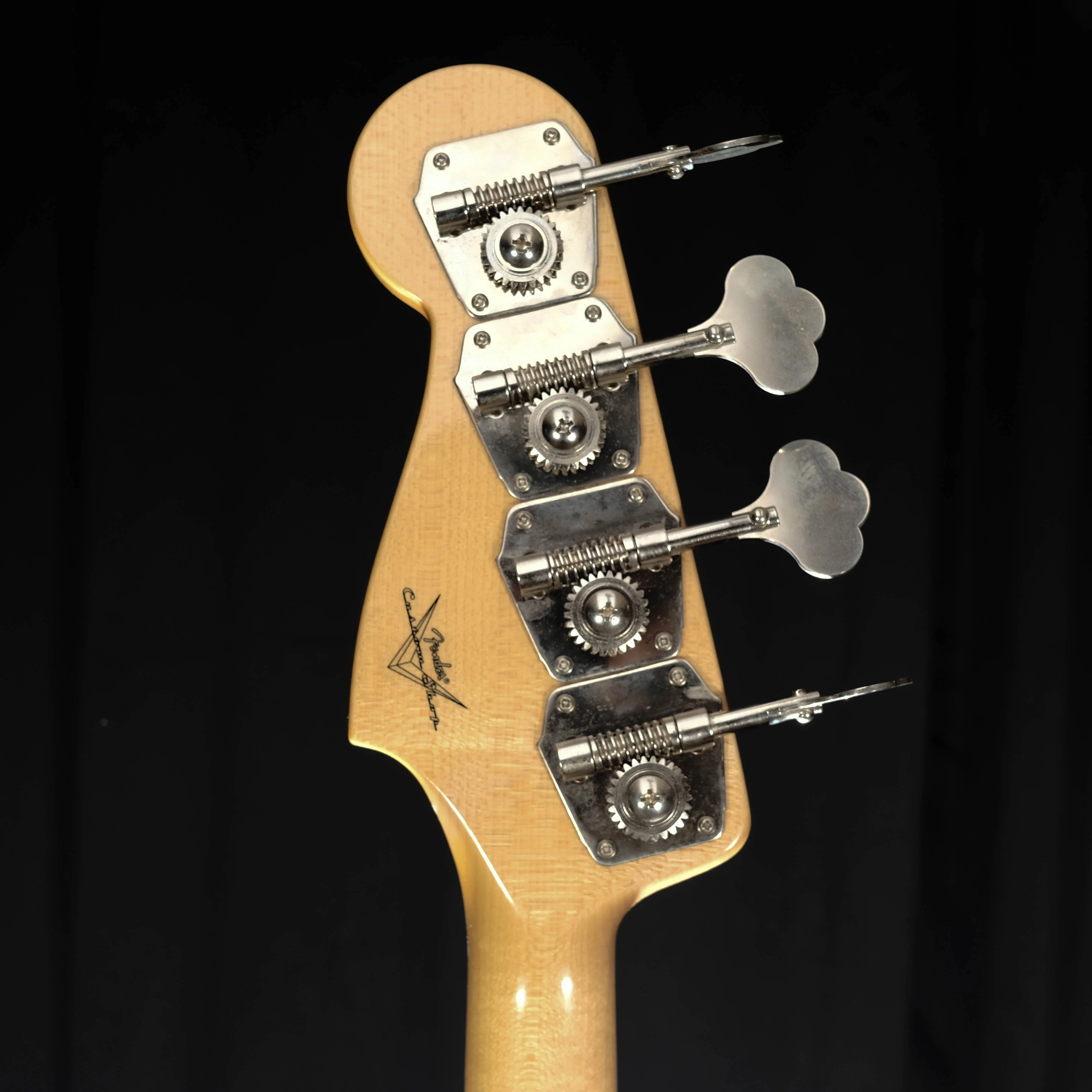 Fender Custom Shop '64 Jazz Bass NOS Rosewood Olympic White Matching Headstock - Image 9