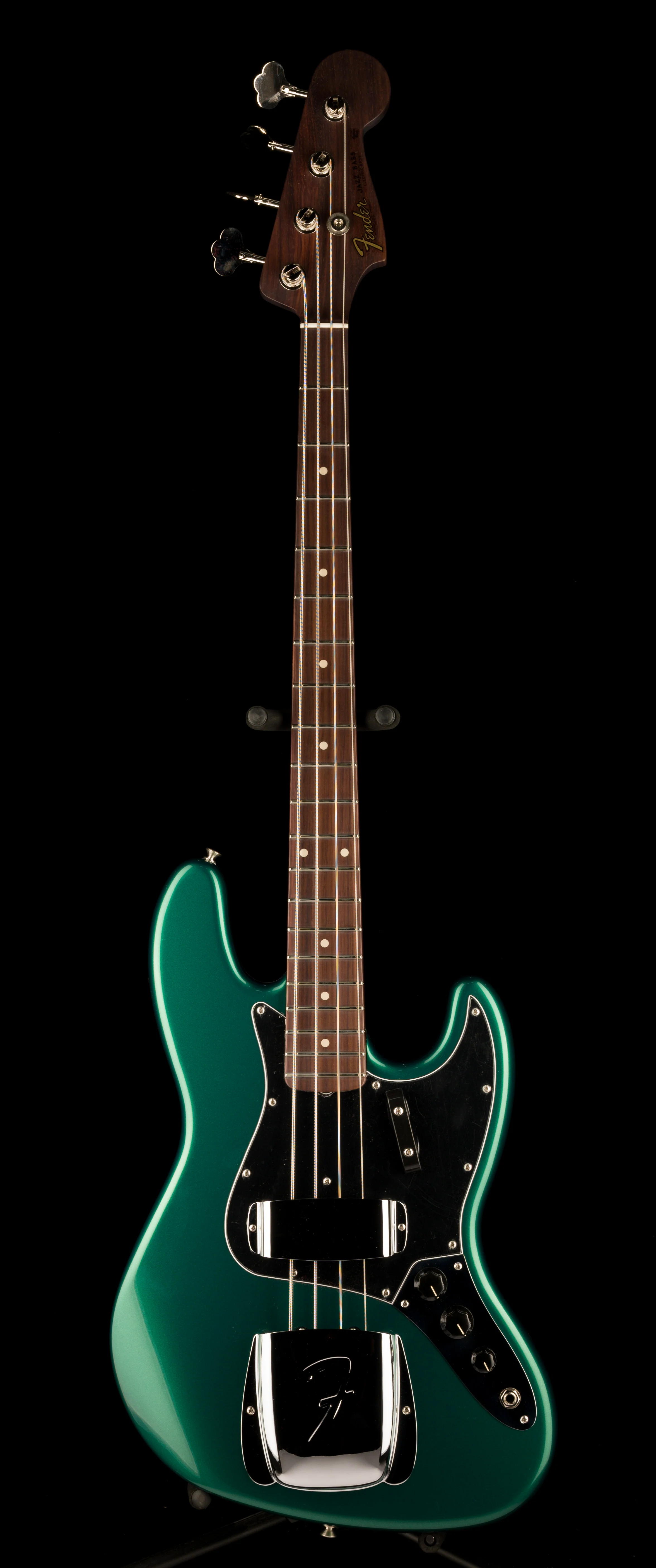 Fender Custom Shop 1964 Jazz Bass NOS Rosewood Neck British Racing Green - Image 2