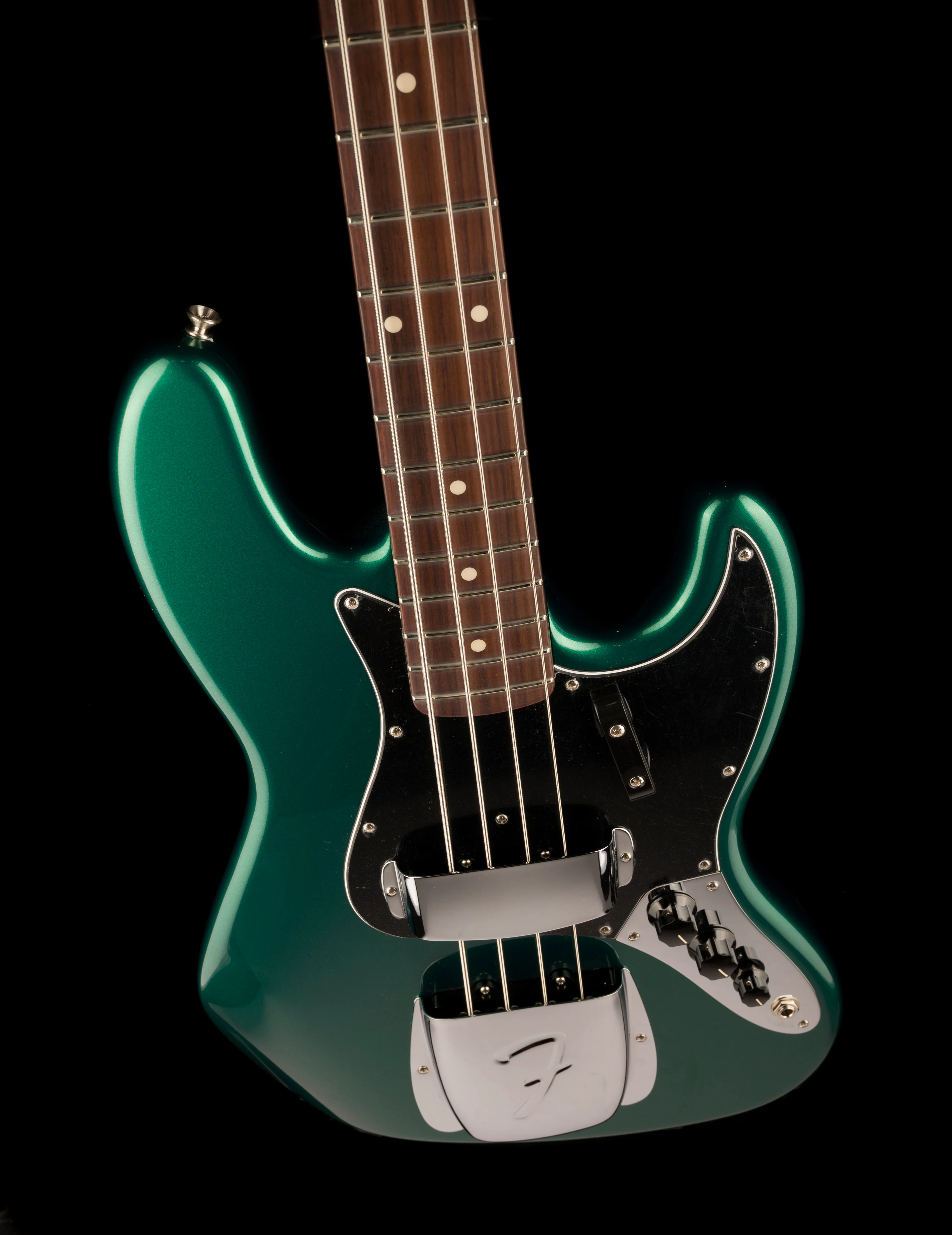 Fender Custom Shop 1964 Jazz Bass NOS Rosewood Neck British Racing Green - Image 4