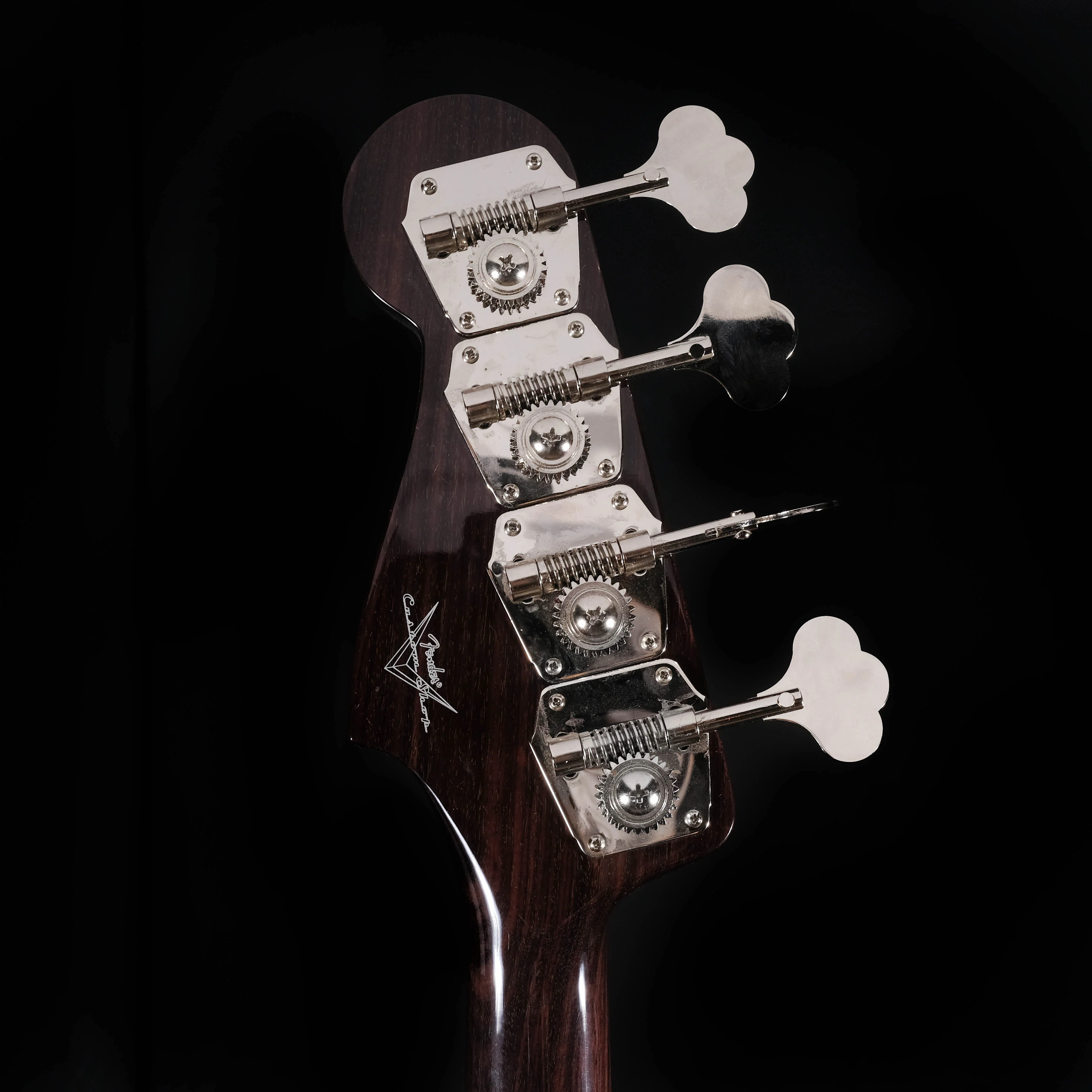 Fender Custom Shop 1964 Jazz Bass NOS Rosewood Neck Chocolate 3-Tone Sunburst With Case - Image 10