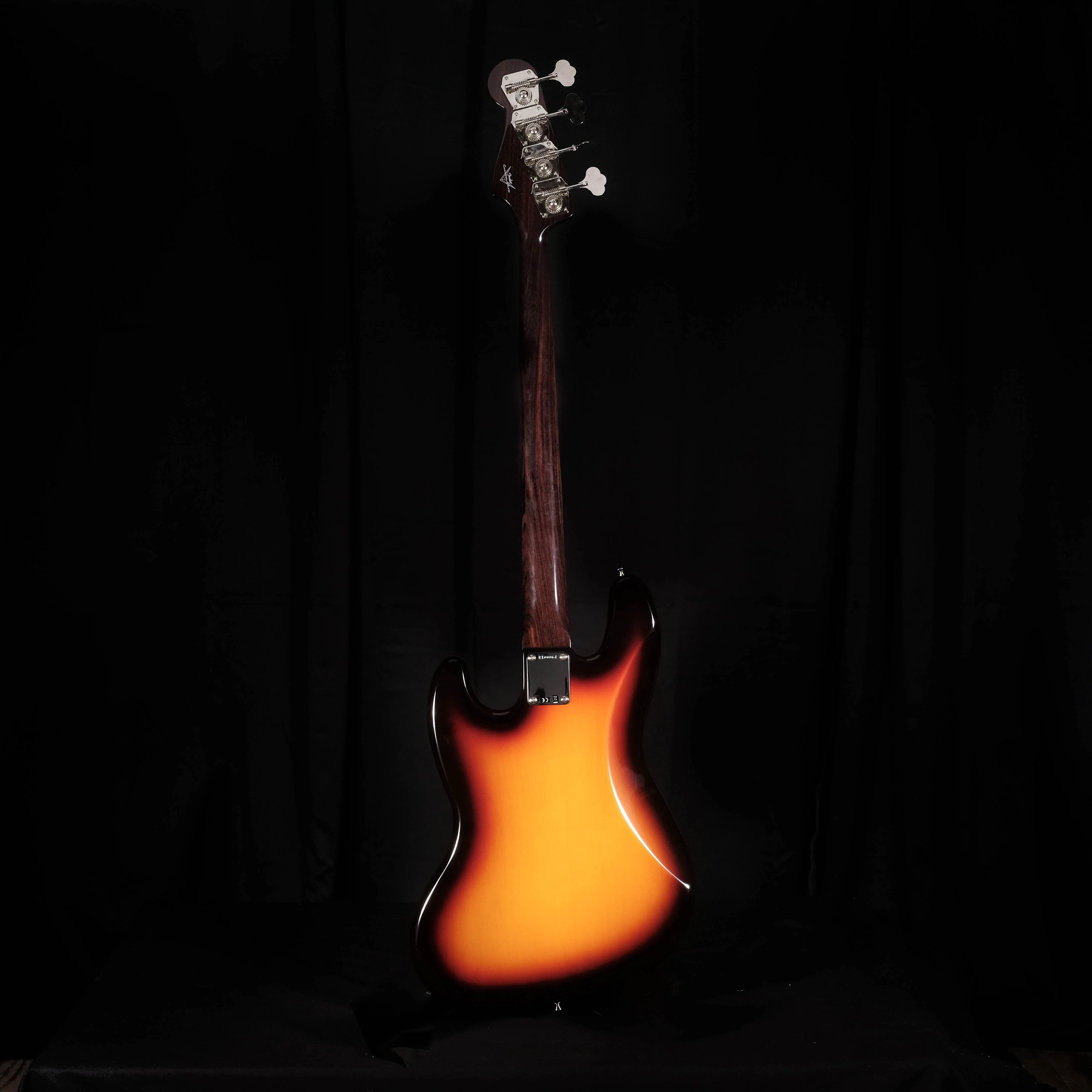 Fender Custom Shop 1964 Jazz Bass NOS Rosewood Neck Chocolate 3-Tone Sunburst With Case - Image 6