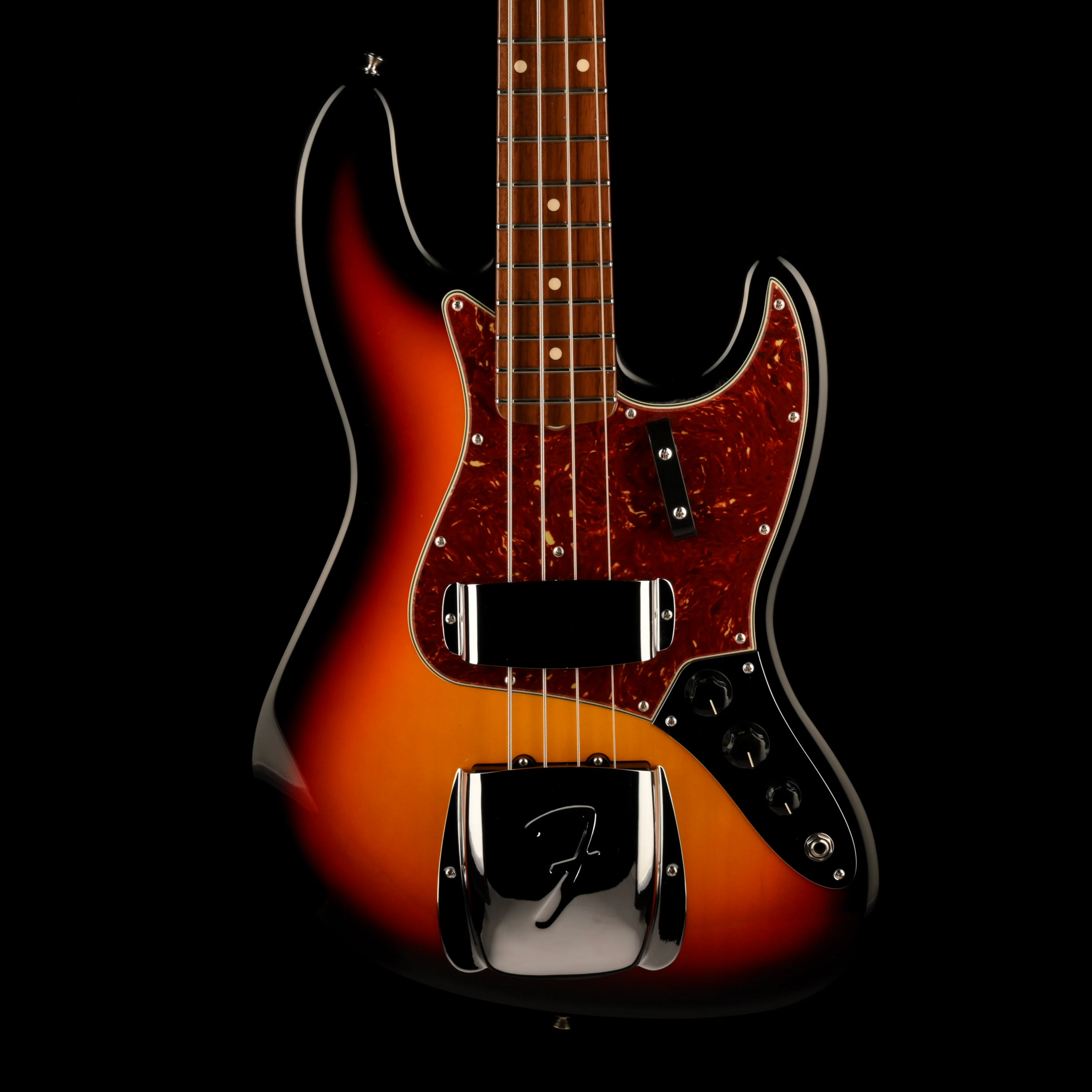Fender Custom Shop 1964 Jazz Bass NOS Rosewood Neck Target 3-Tone Sunburst