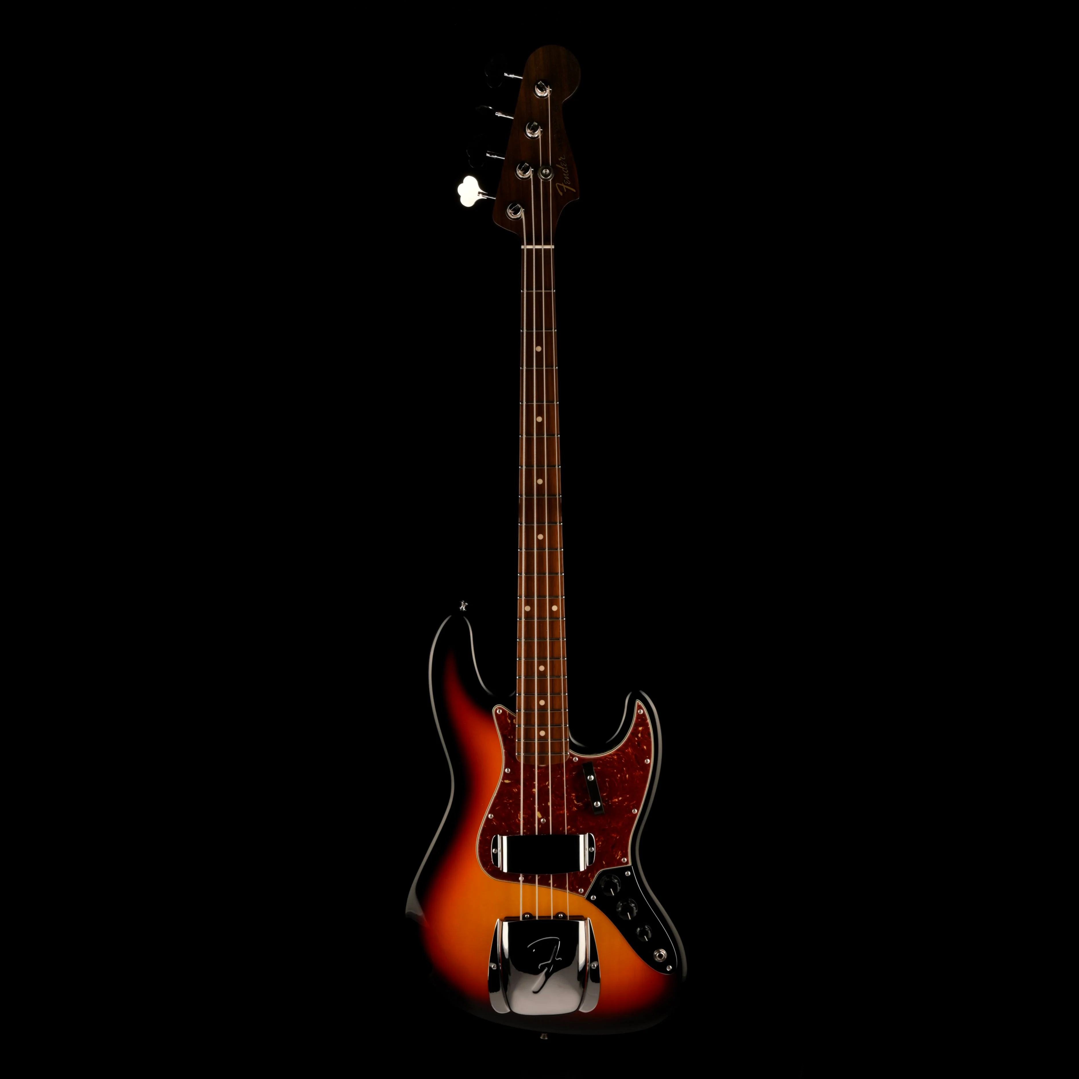Fender Custom Shop 1964 Jazz Bass NOS Rosewood Neck Target 3-Tone Sunburst - Image 2