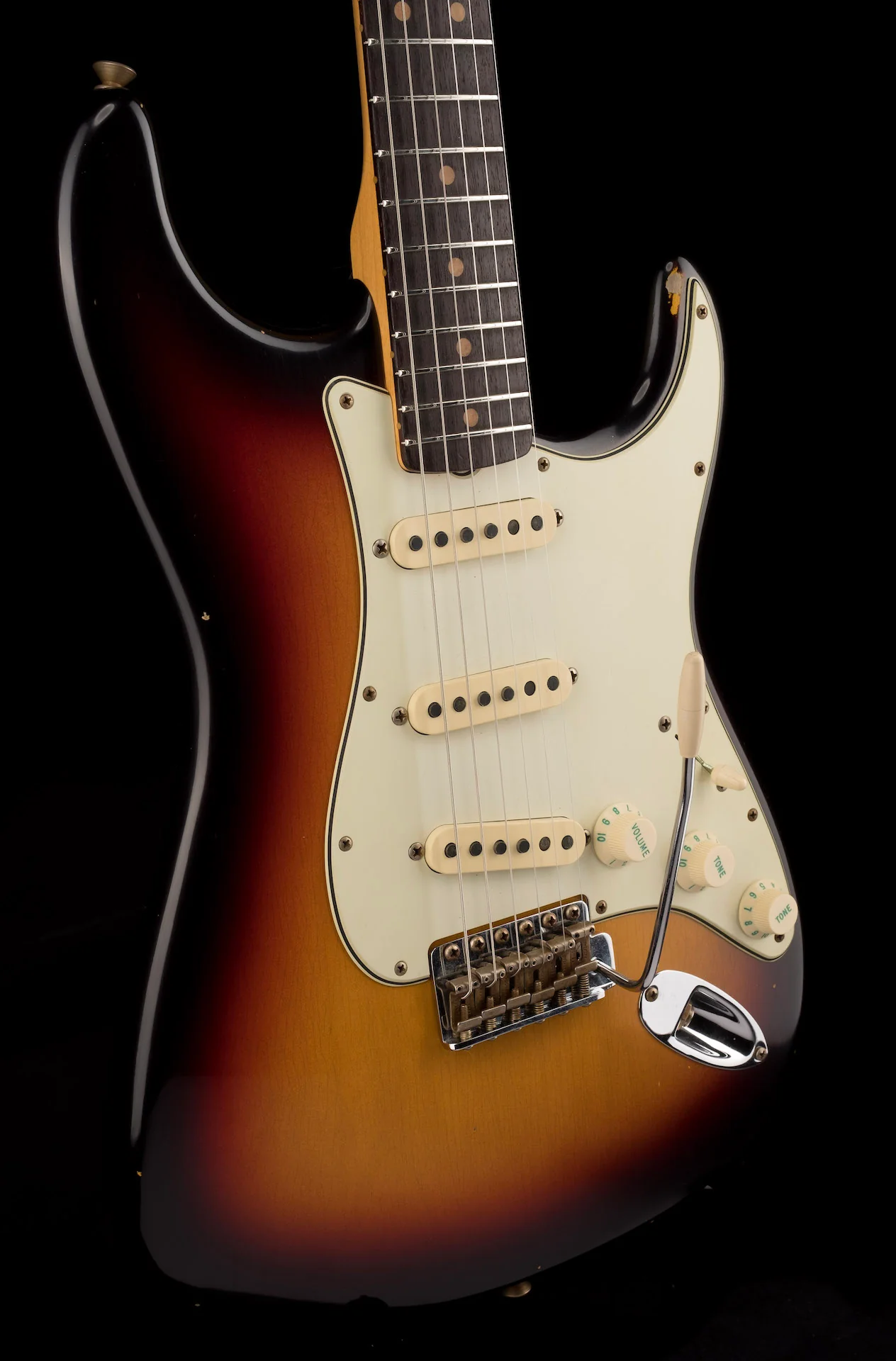 Fender Custom Shop 1964 Strat Journeyman Relic Target 3-Tone Sunburst - Image 11