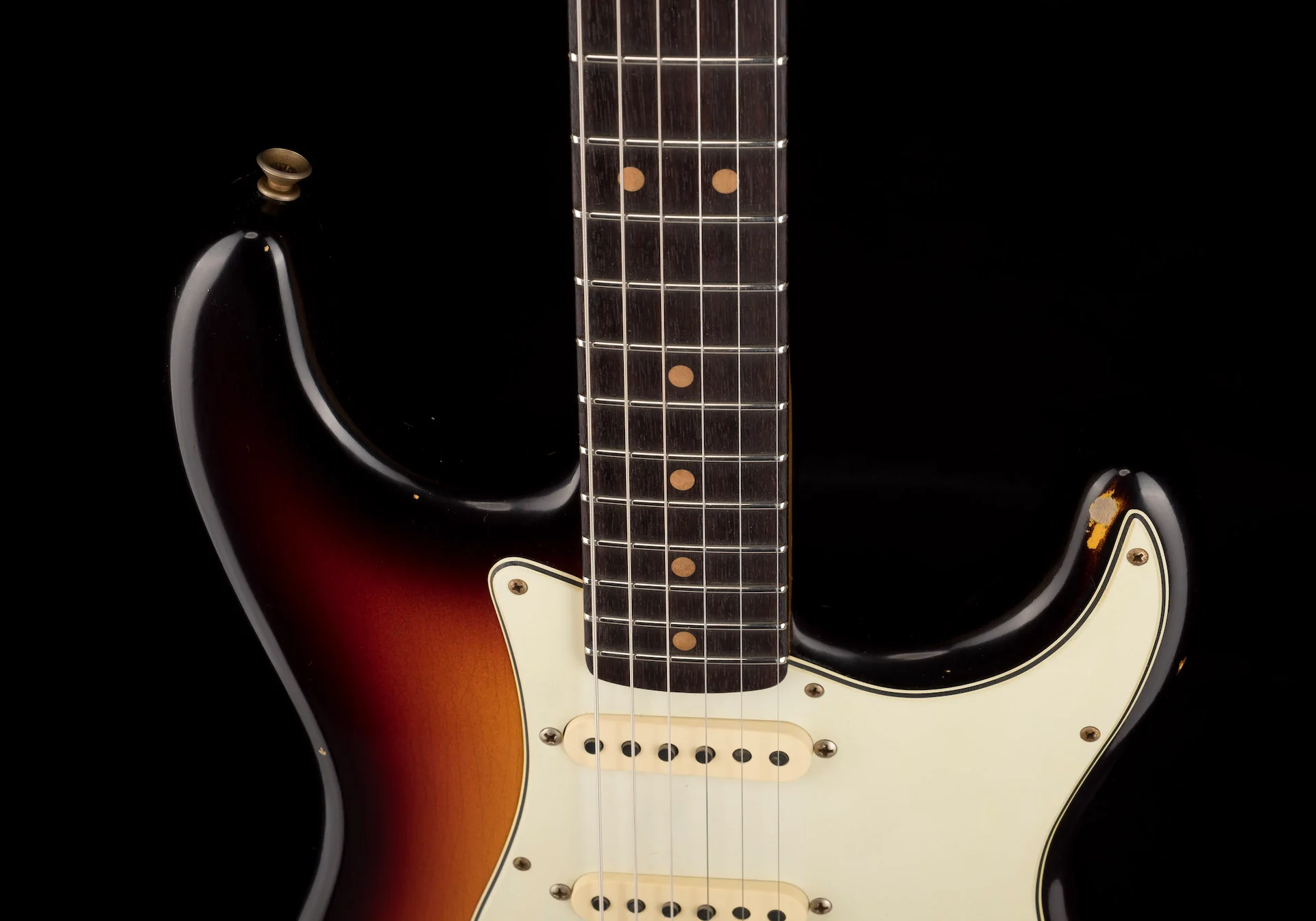 Fender Custom Shop 1964 Strat Journeyman Relic Target 3-Tone Sunburst - Image 3