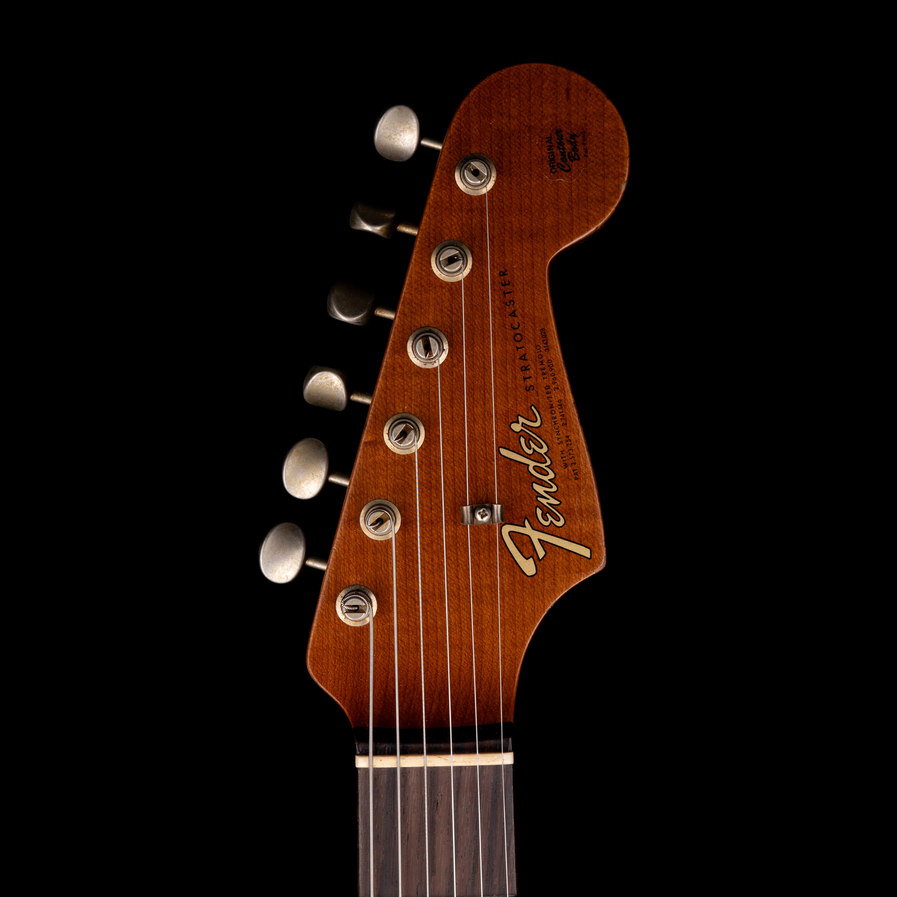 Fender Custom Shop 1964 Stratocaster Relic Faded Aged 3-Tone Sunburst - Image 12