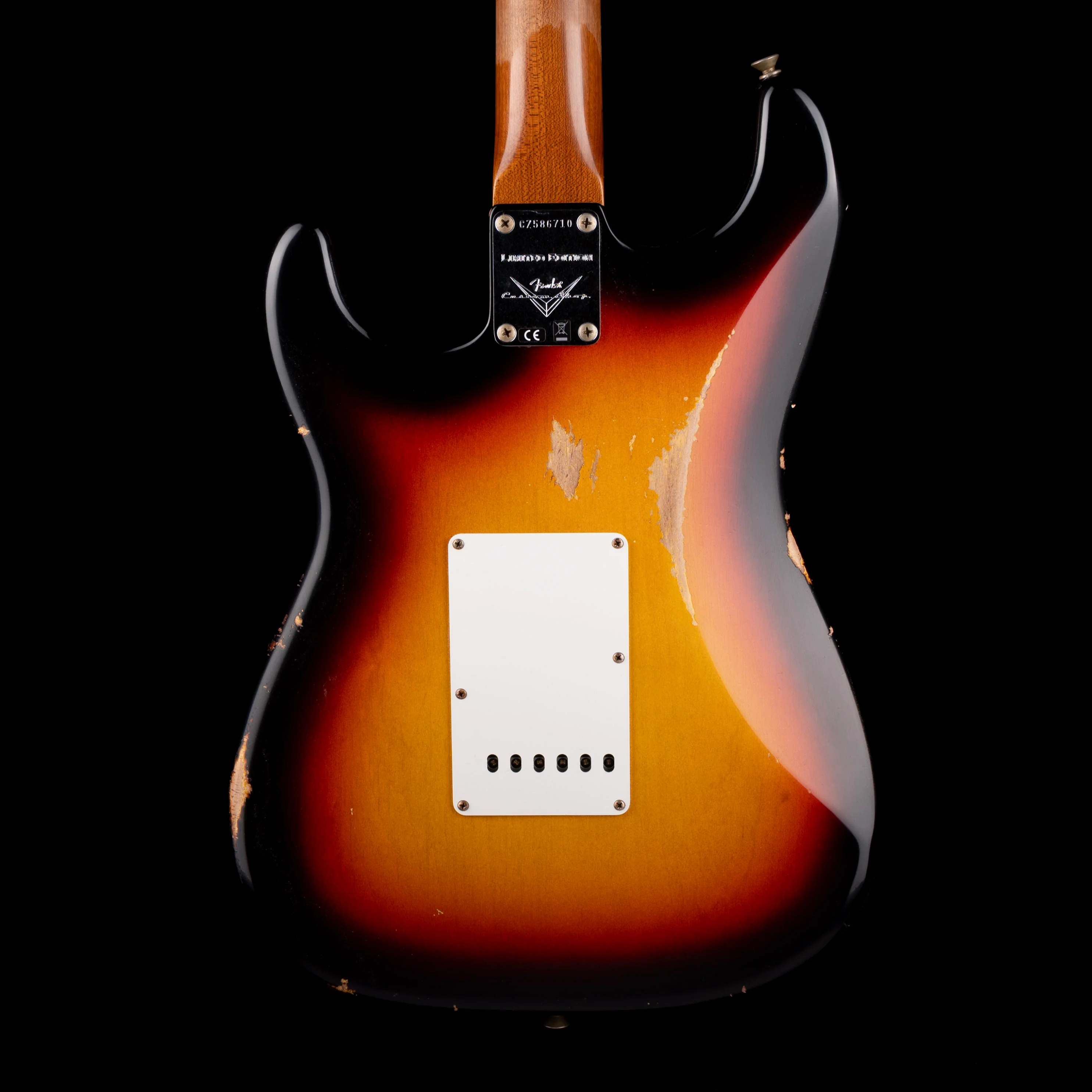 Fender Custom Shop 1964 Stratocaster Relic Faded Aged 3-Tone Sunburst - Image 8