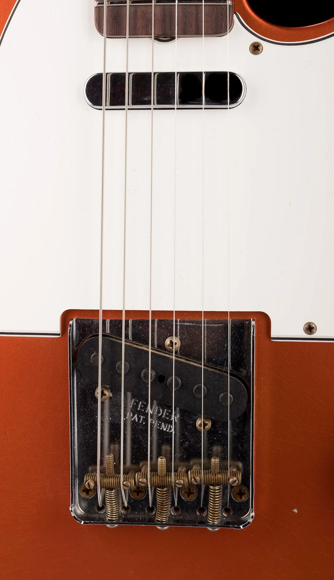 Fender Custom Shop '65 Telecaster Journeyman Relic Candy Tangerine Truetone Color Set - Image 7