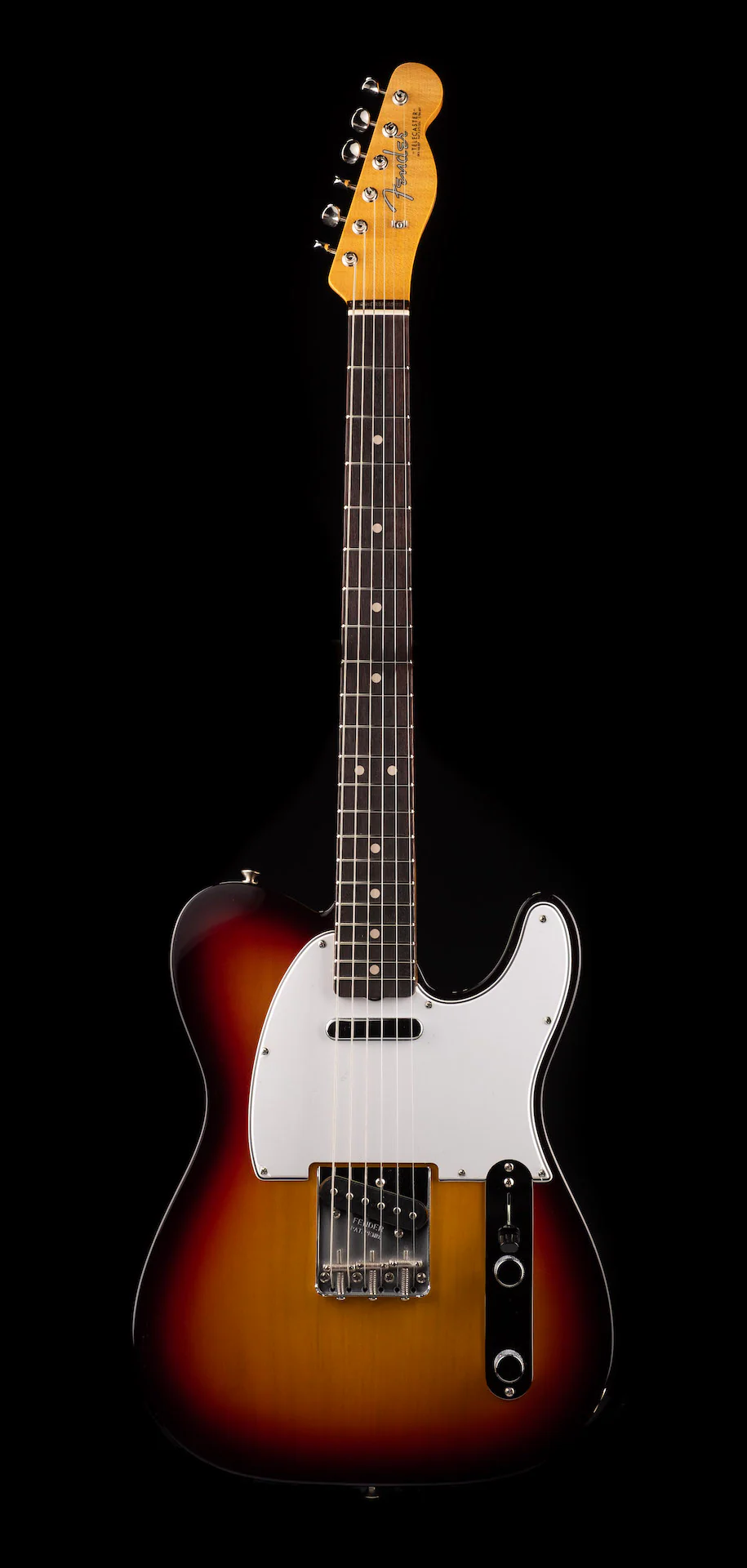 Fender Custom Shop 1965 Telecaster NOS Target 3-Tone Sunburst With Case - Image 2