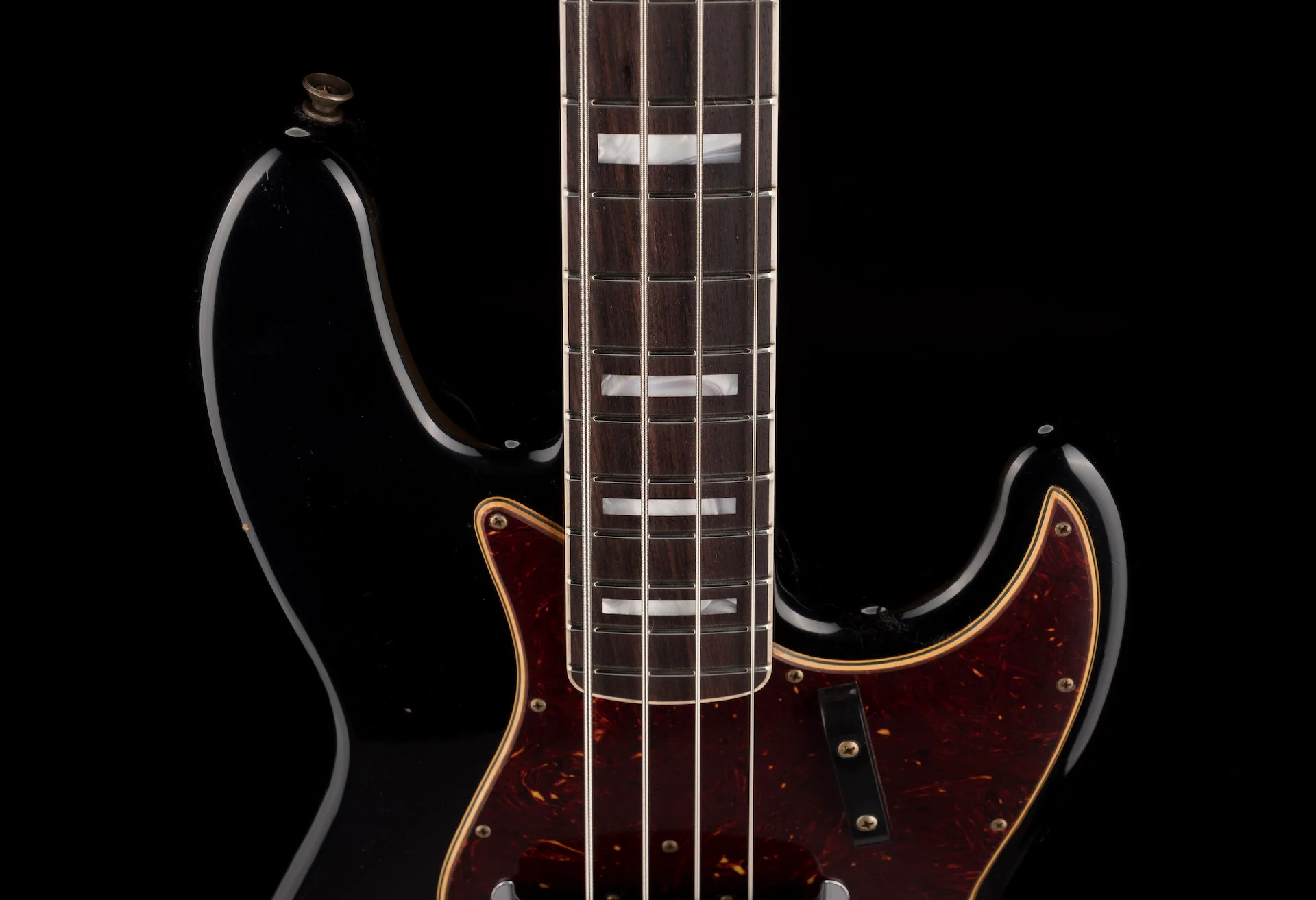 Fender Custom Shop 1966 Jazz Bass Journeyman Relic Black With Case - Image 3