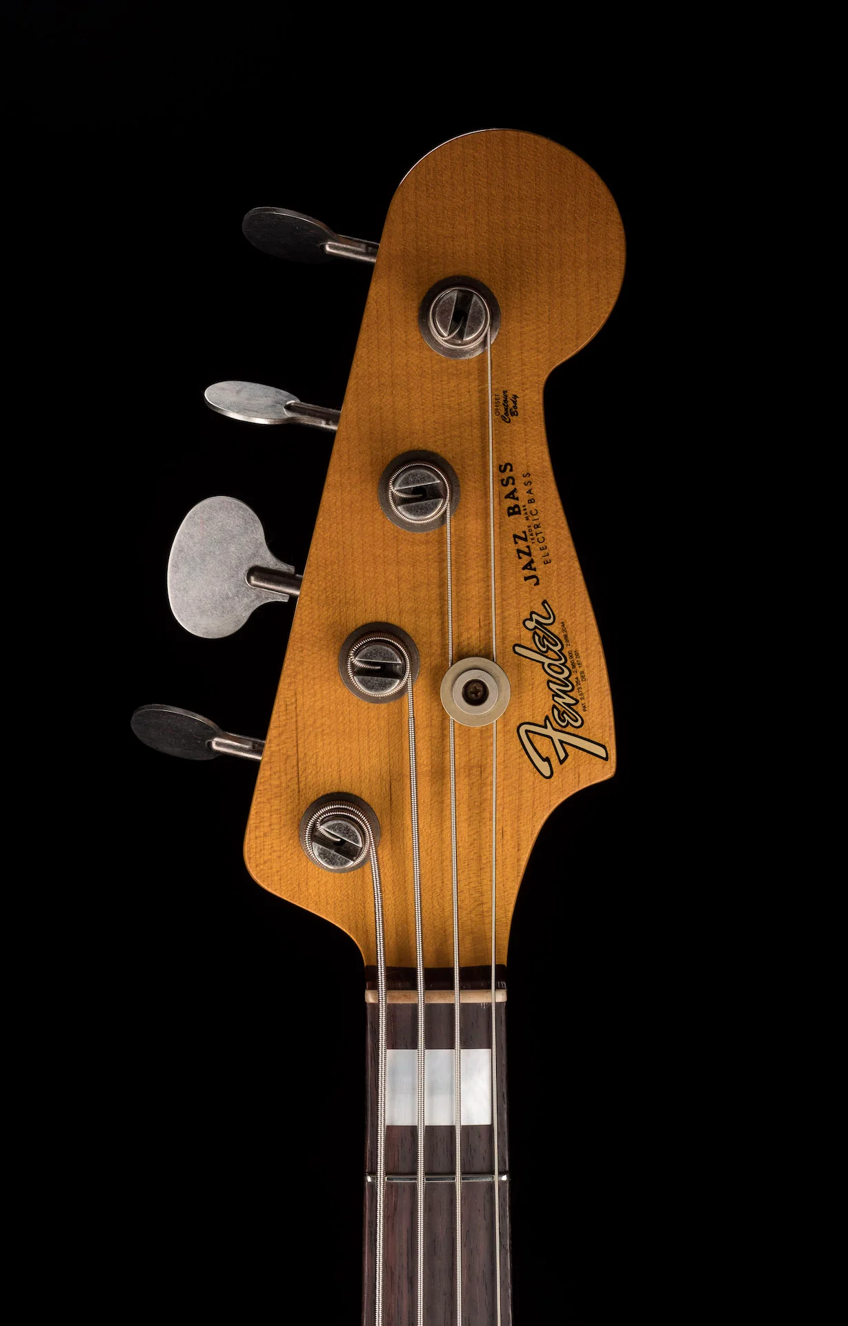 Fender Custom Shop 1966 Jazz Bass Journeyman Relic Candy Tangerine - Truetone Color Set - Image 11