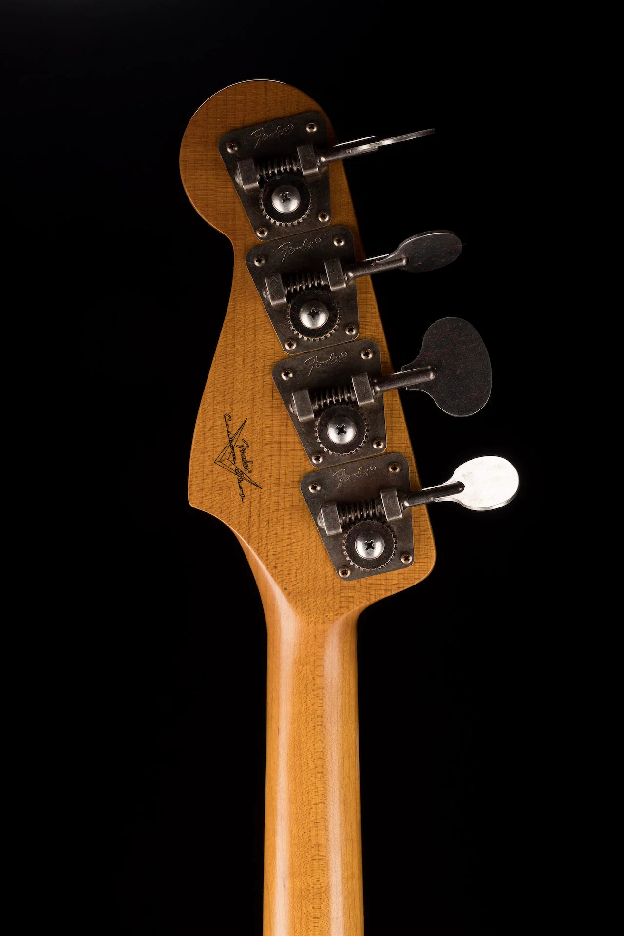Fender Custom Shop 1966 Jazz Bass Journeyman Relic Candy Tangerine - Truetone Color Set - Image 16