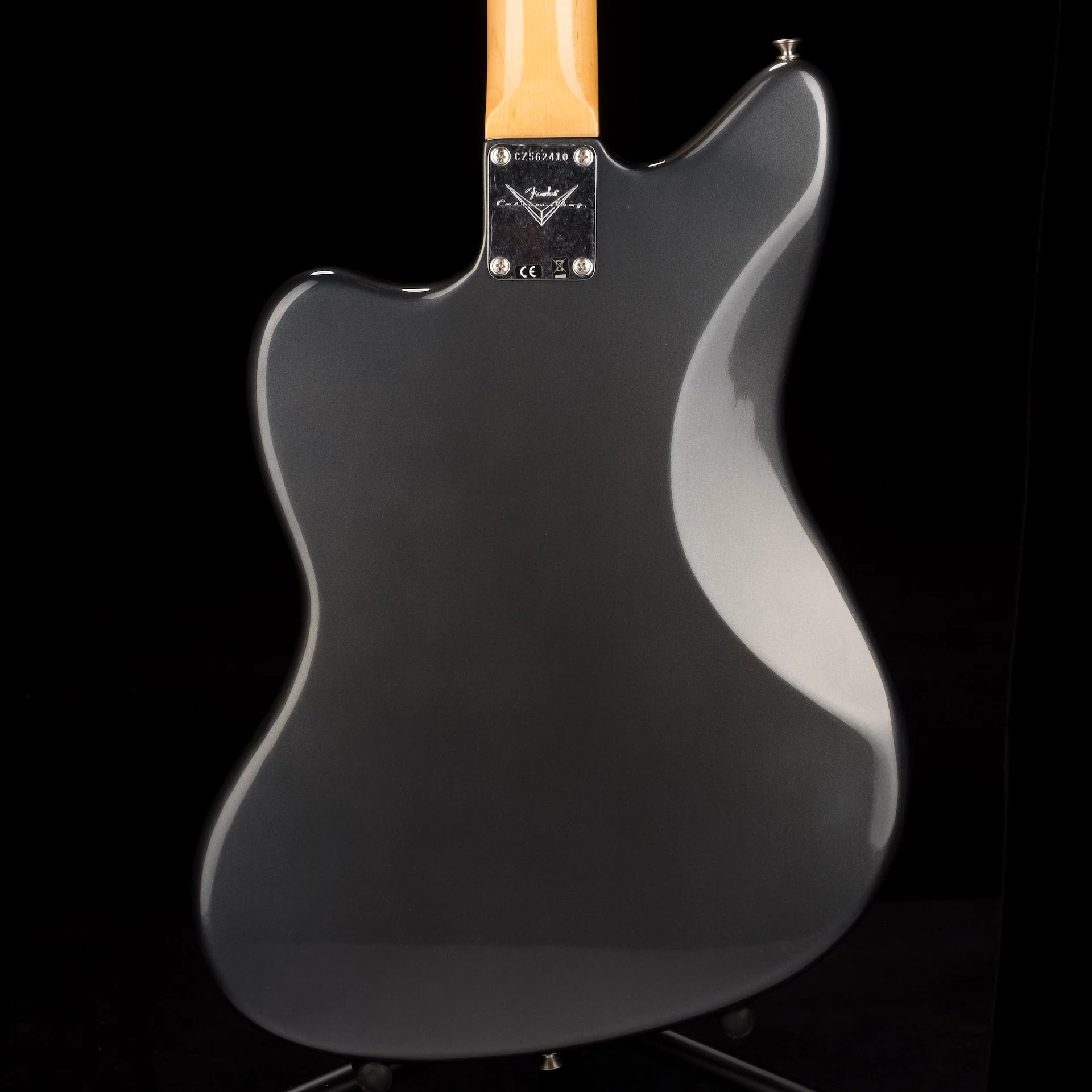 Fender Custom Shop 1966 Jazzmaster Deluxe Closet Classic Aged Charcoal Frost Metallic - Image 15