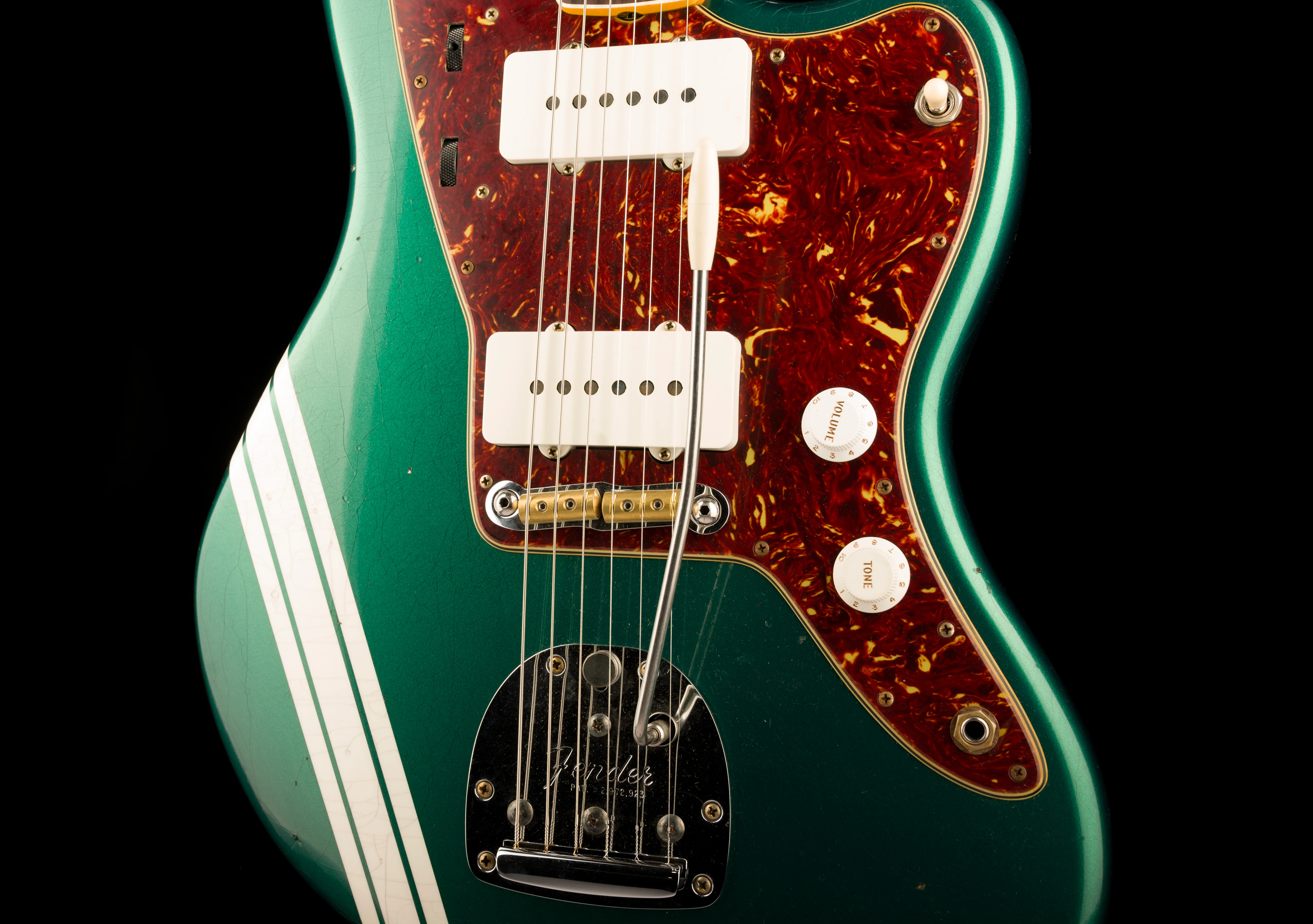 Fender Custom Shop 1966 Jazzmaster Journeyman Relic British Racing Green - Image 6