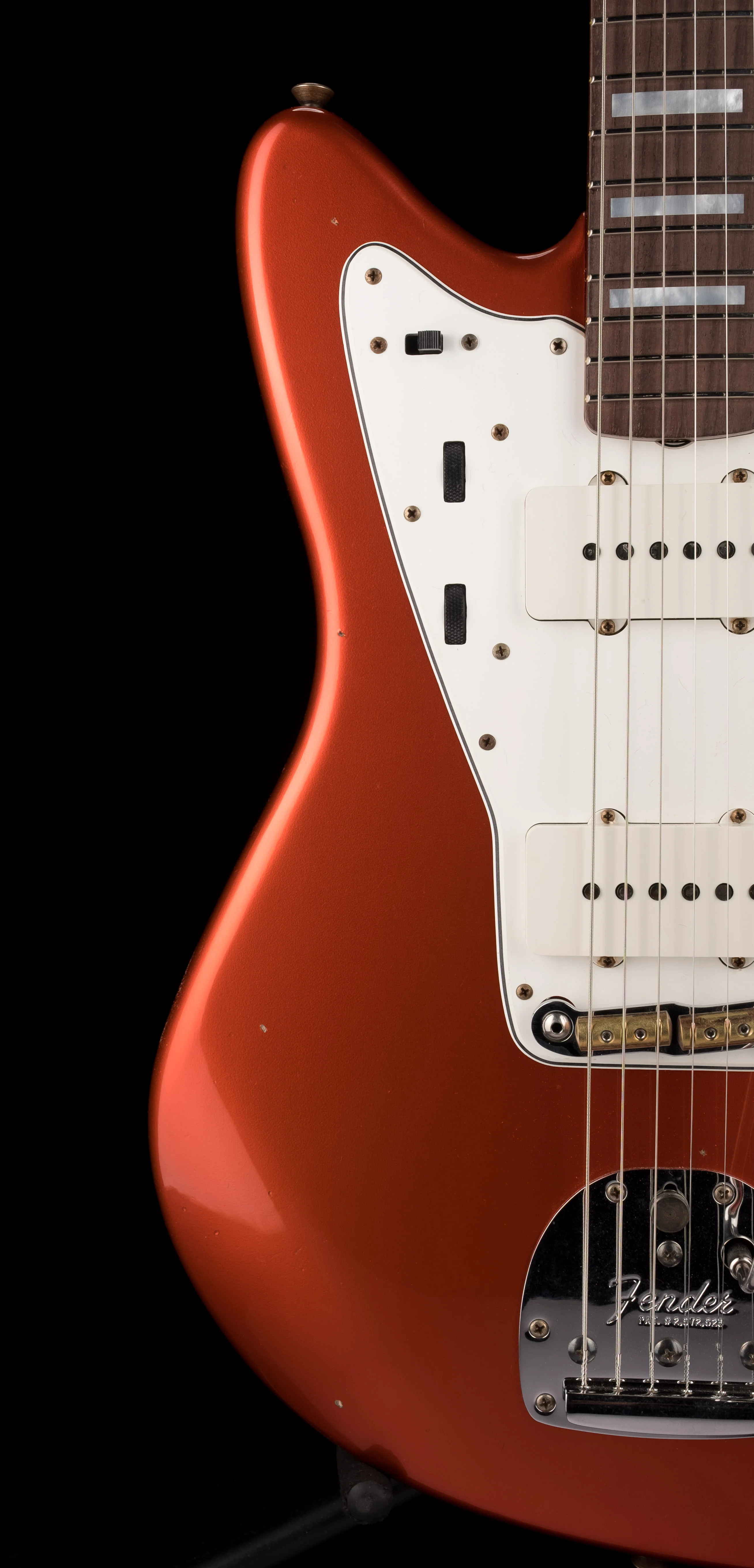 Fender Custom Shop 1966 Jazzmaster Journeyman Relic Candy Tangerine - Truetone Color Set - Image 10