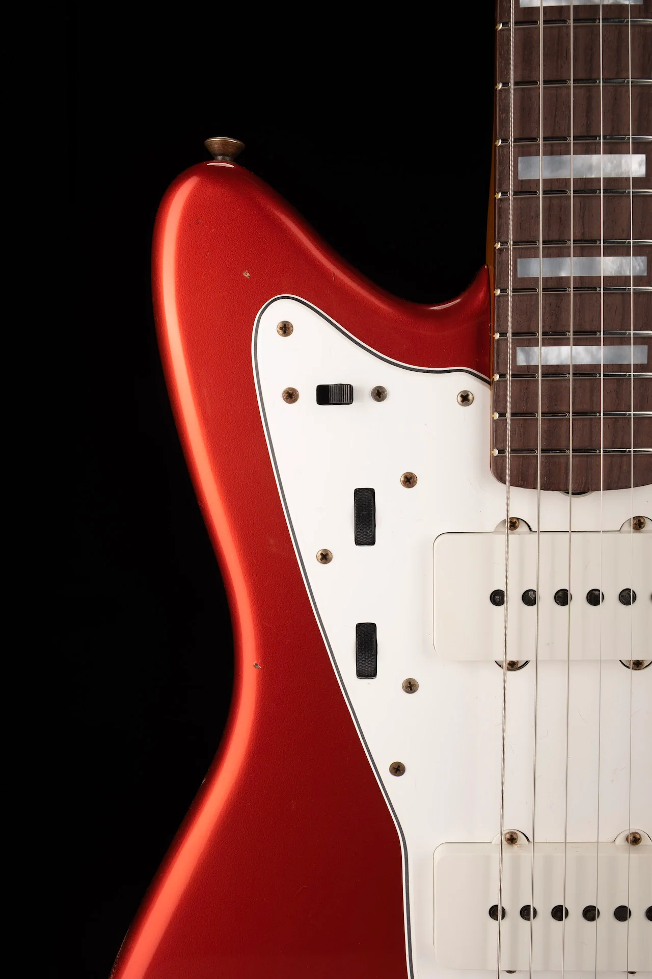 Fender Custom Shop 1966 Jazzmaster Journeyman Relic Candy Tangerine - Truetone Color Set - Image 11