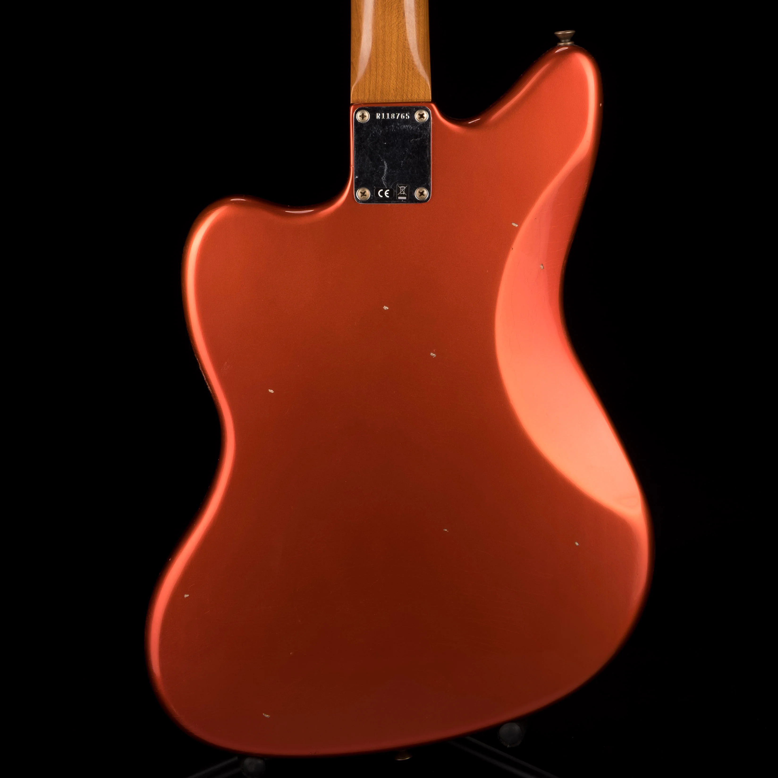 Fender Custom Shop 1966 Jazzmaster Journeyman Relic Candy Tangerine - Truetone Color Set - Image 15