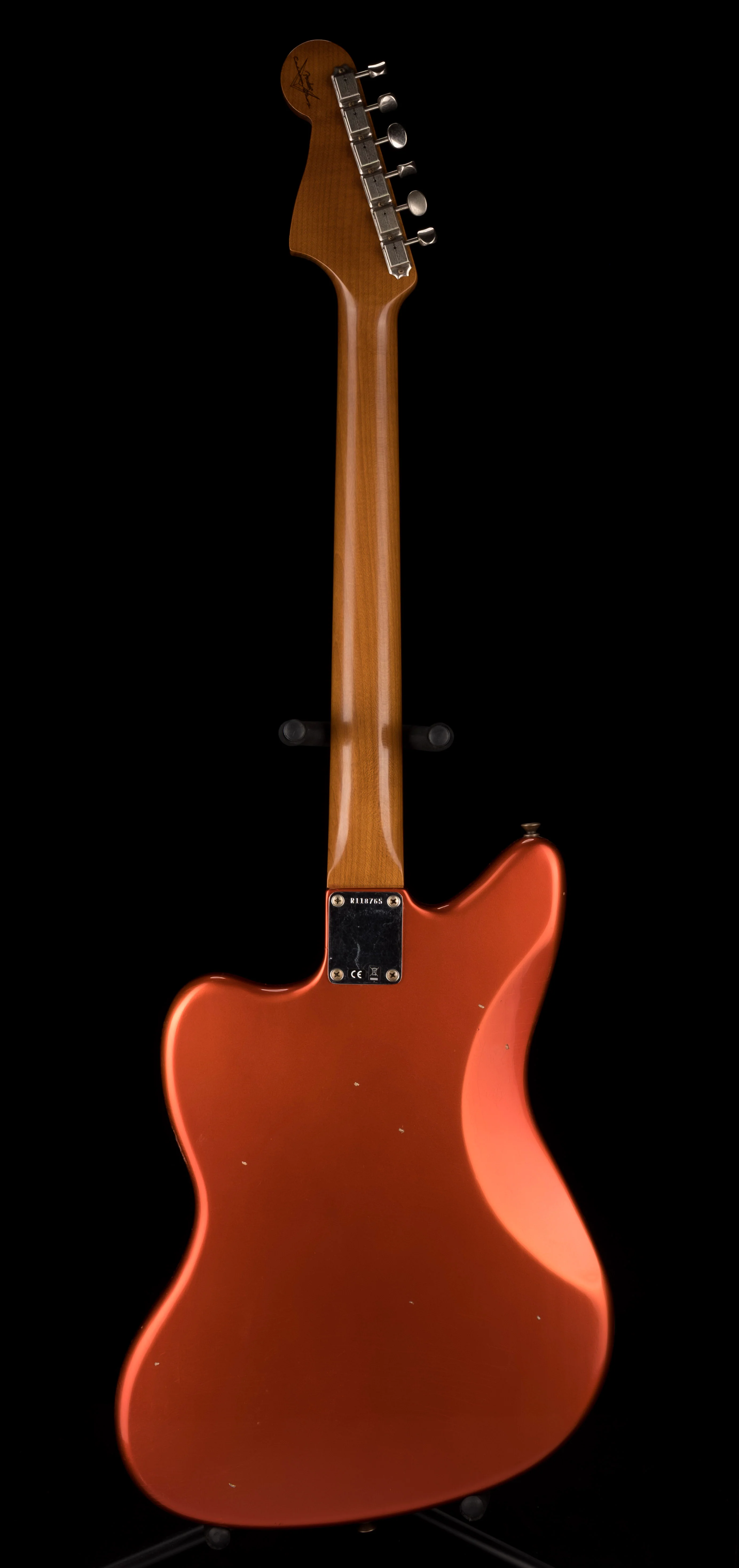 Fender Custom Shop 1966 Jazzmaster Journeyman Relic Candy Tangerine - Truetone Color Set - Image 16