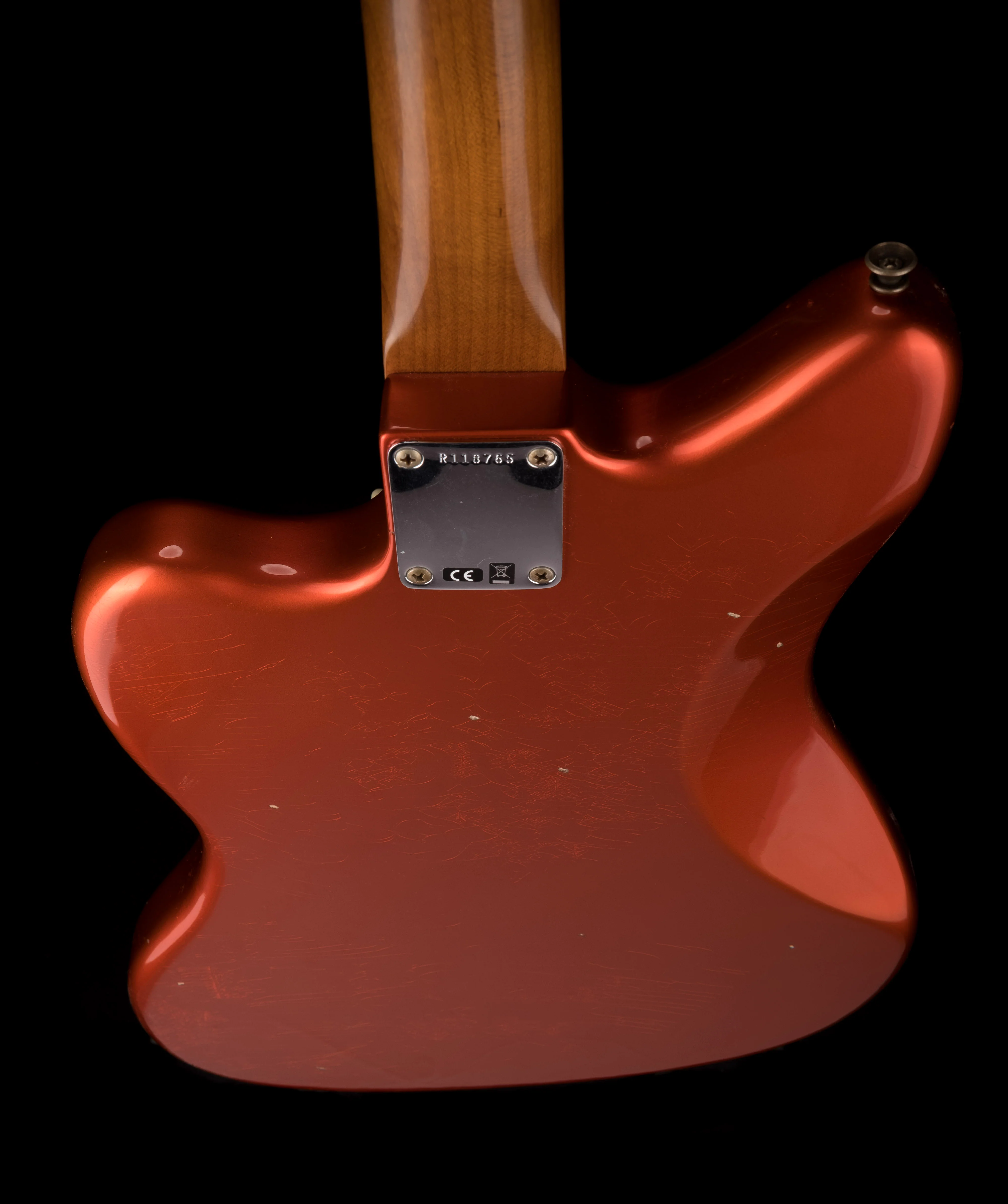 Fender Custom Shop 1966 Jazzmaster Journeyman Relic Candy Tangerine - Truetone Color Set - Image 18