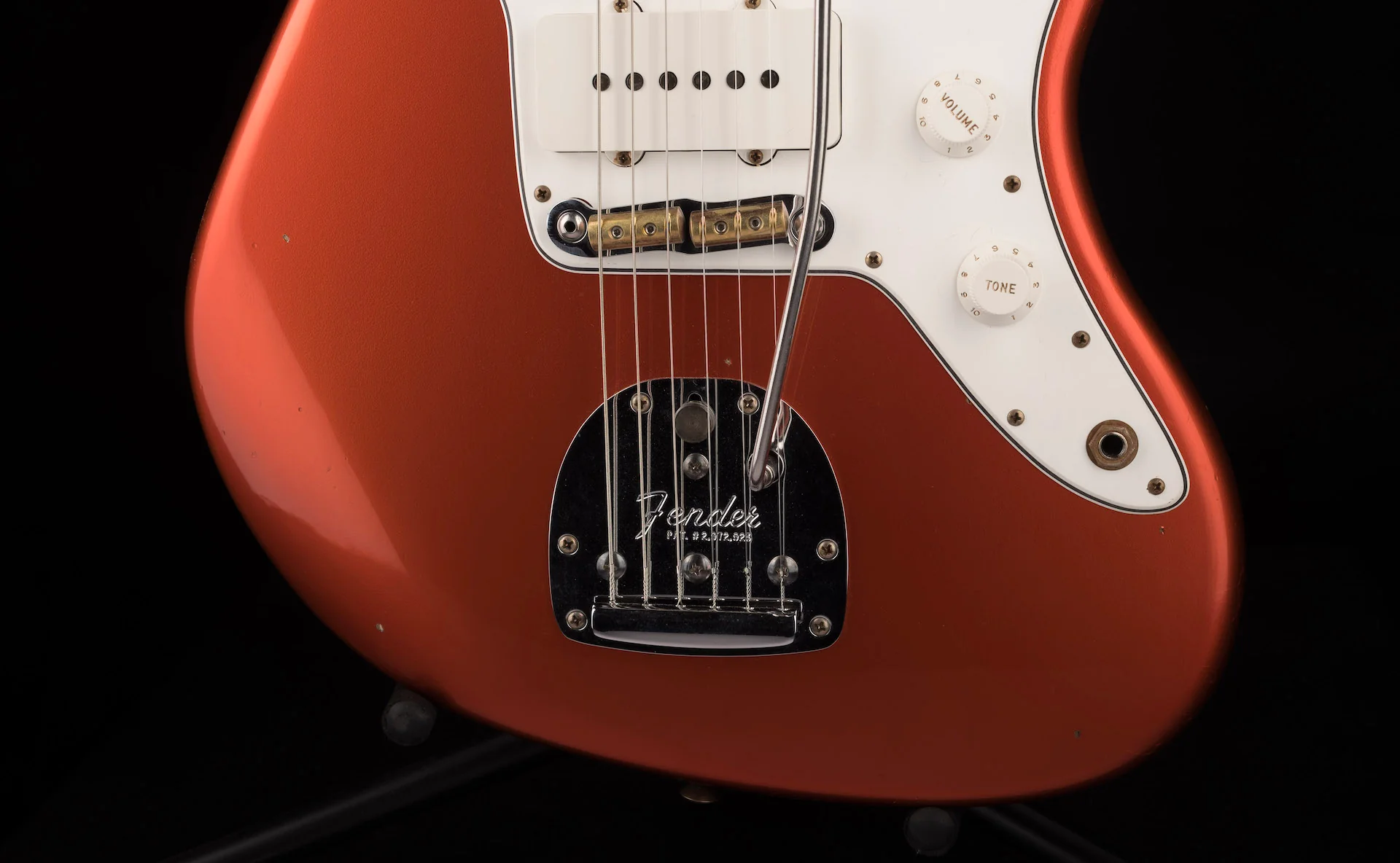 Fender Custom Shop 1966 Jazzmaster Journeyman Relic Candy Tangerine - Truetone Color Set - Image 5