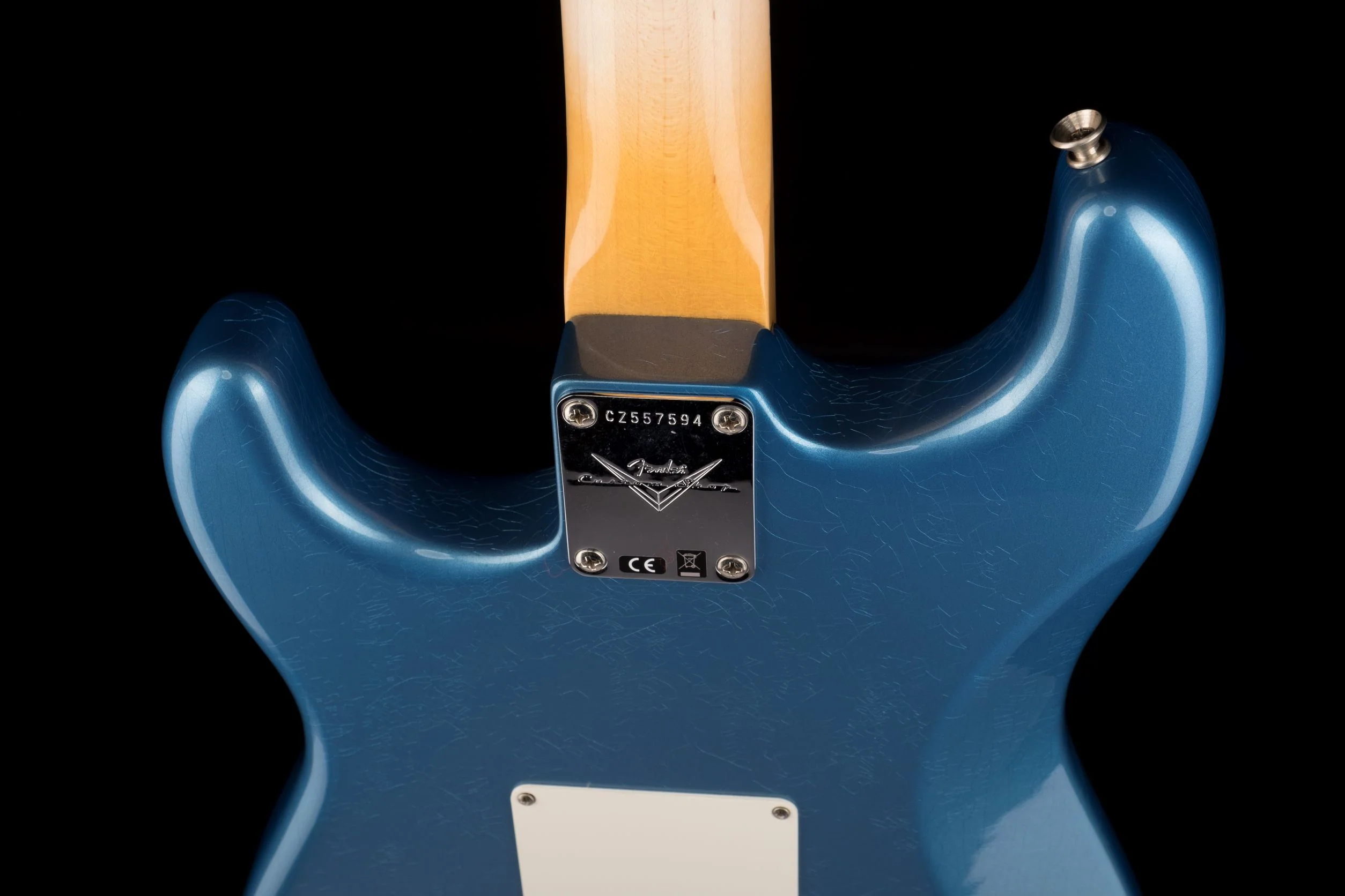 Fender Custom Shop 1966 Stratocaster Deluxe Closet Classic Aged Lake Placid Blue - Image 13