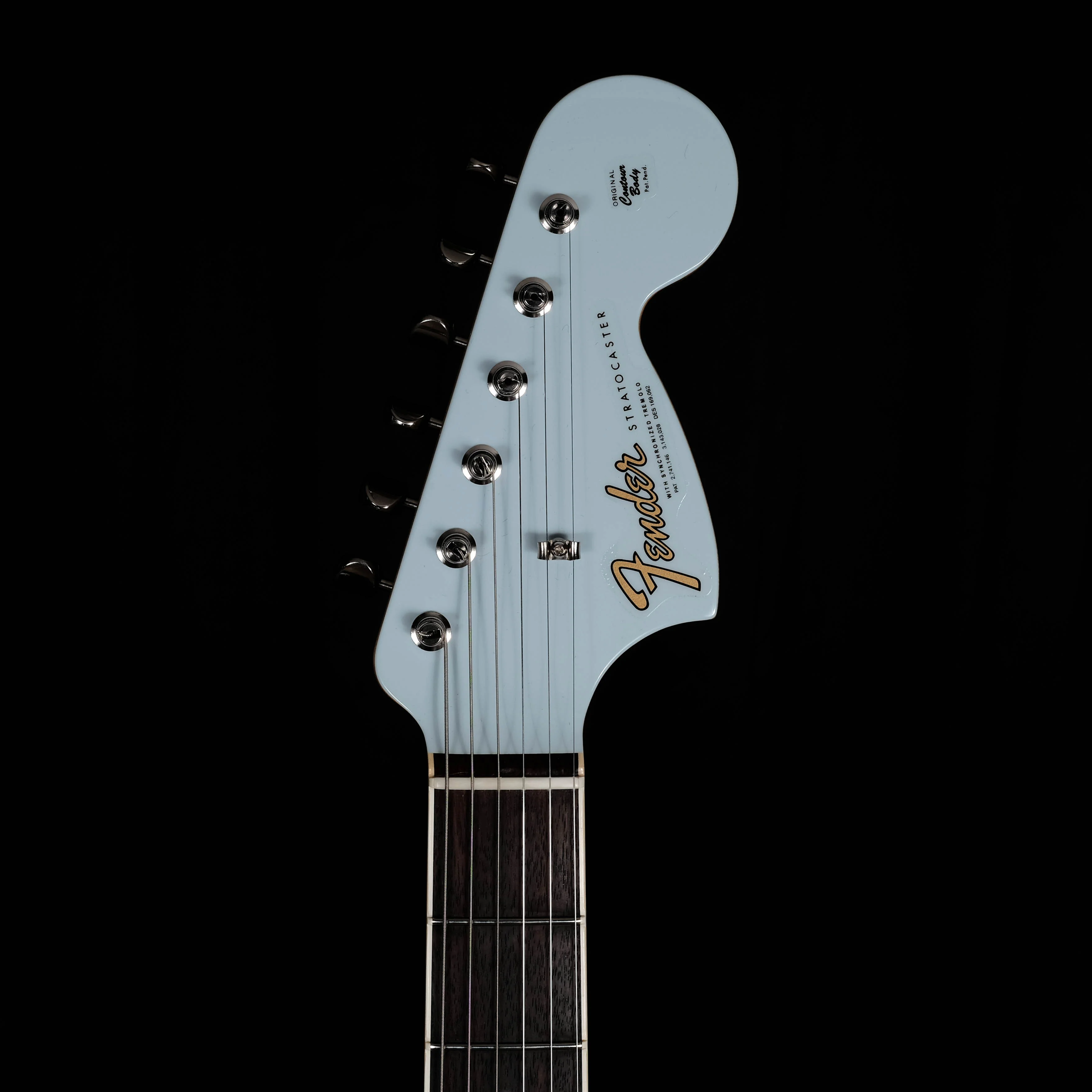 Fender Custom Shop 1967 Stratocaster NOS Sonic Blue W/ Matching Headstock - Image 8