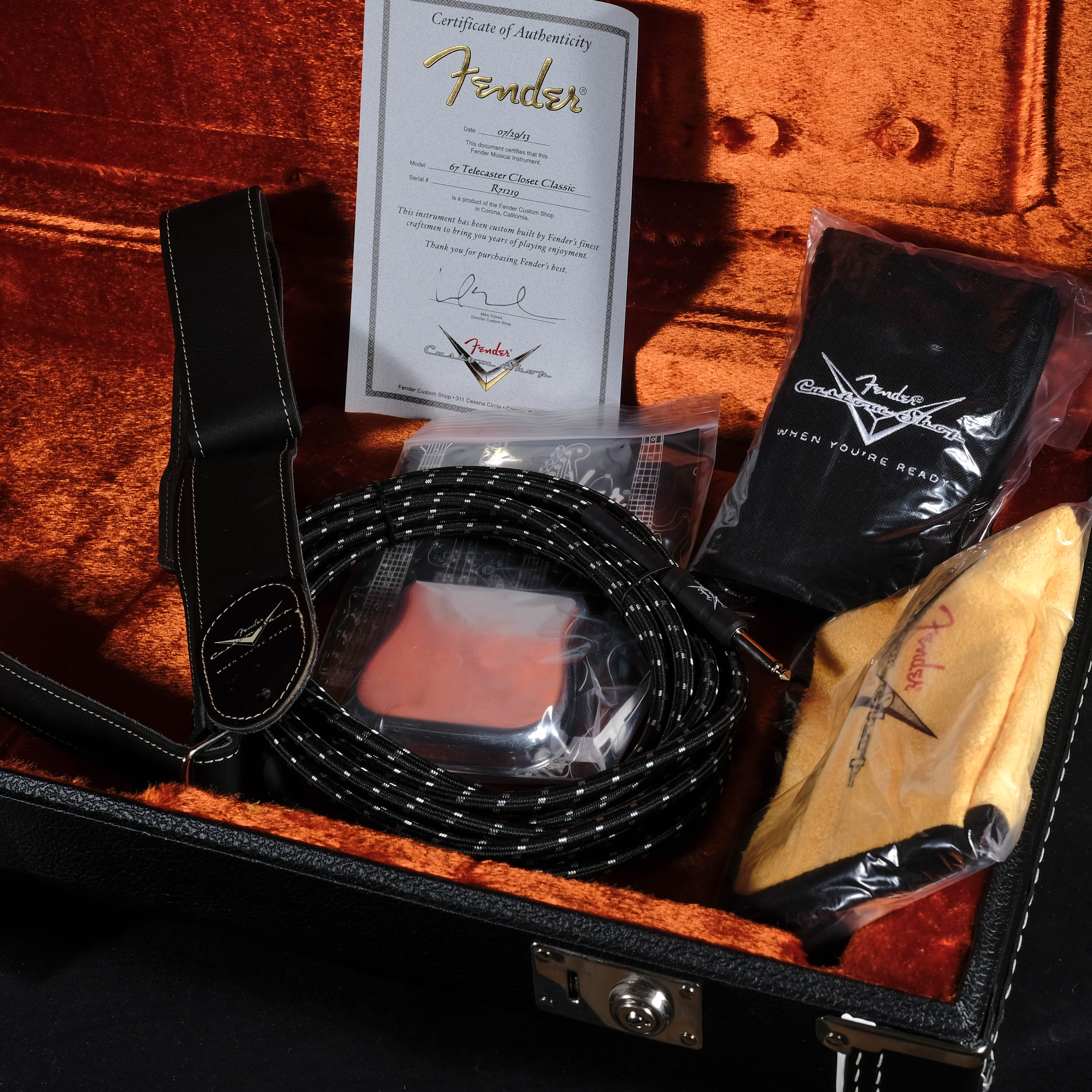 Fender Custom Shop '67 Telecaster Closet Classic Faded Chocolate Sunburst - Image 14