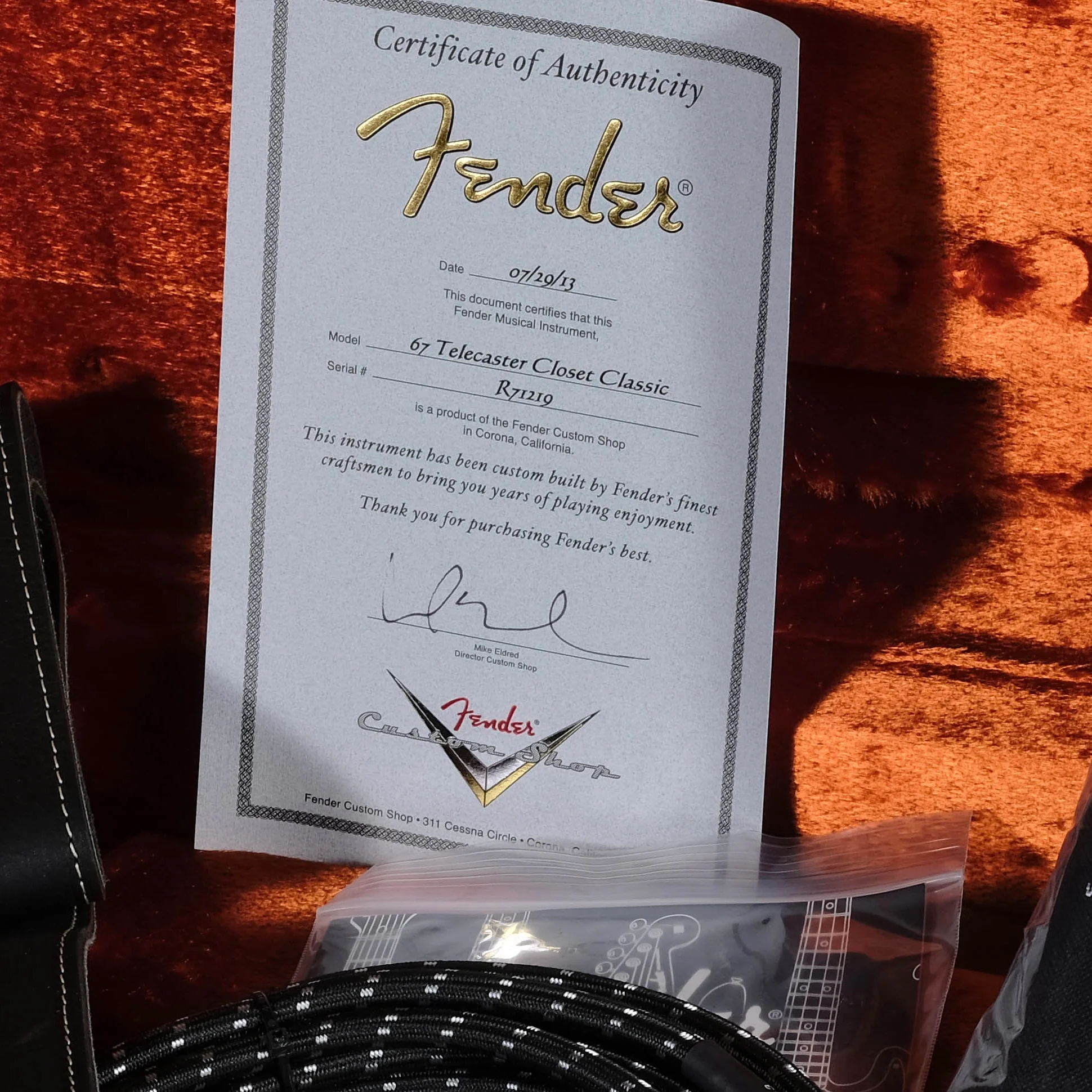 Fender Custom Shop '67 Telecaster Closet Classic Faded Chocolate Sunburst - Image 15