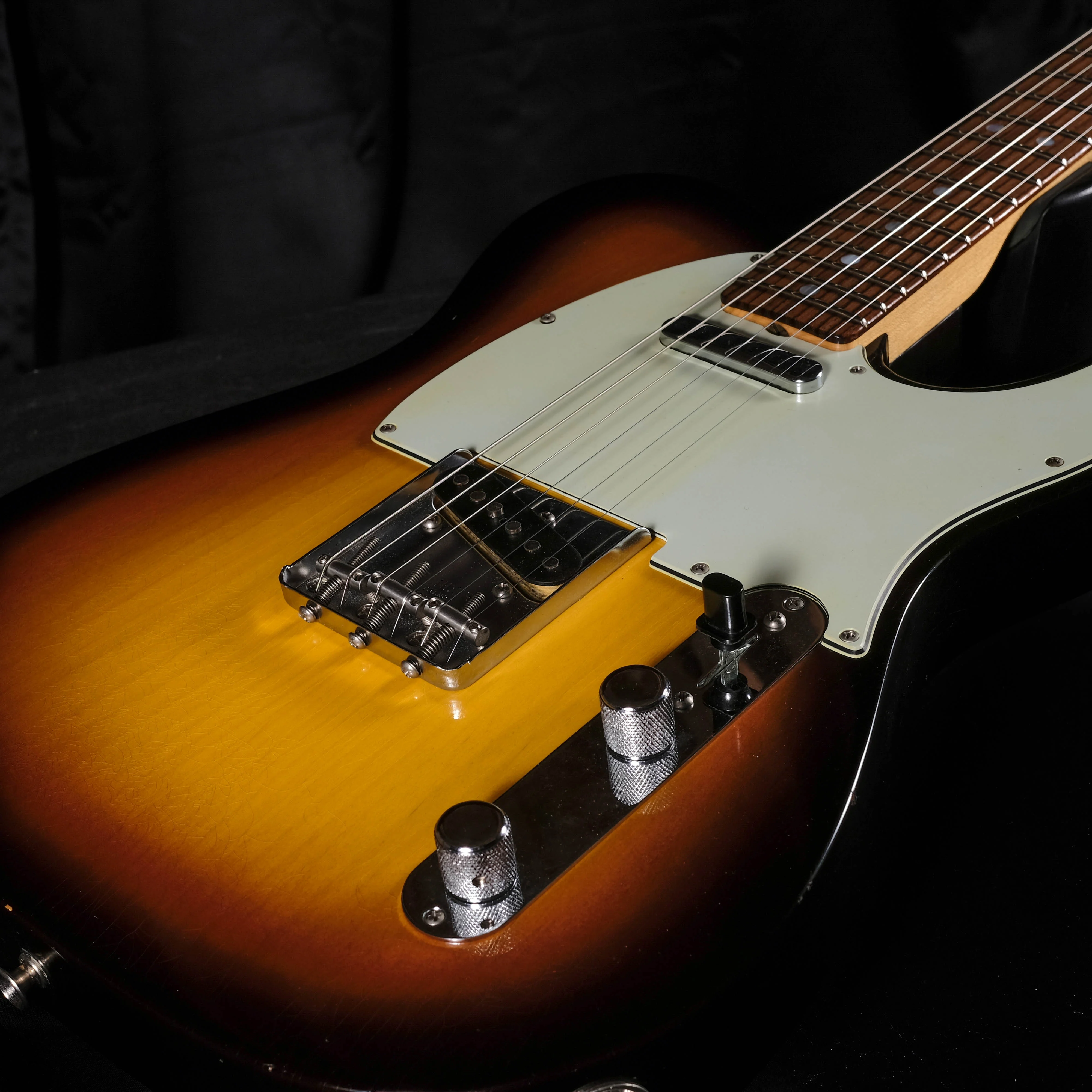 Fender Custom Shop '67 Telecaster Closet Classic Faded Chocolate Sunburst - Image 4