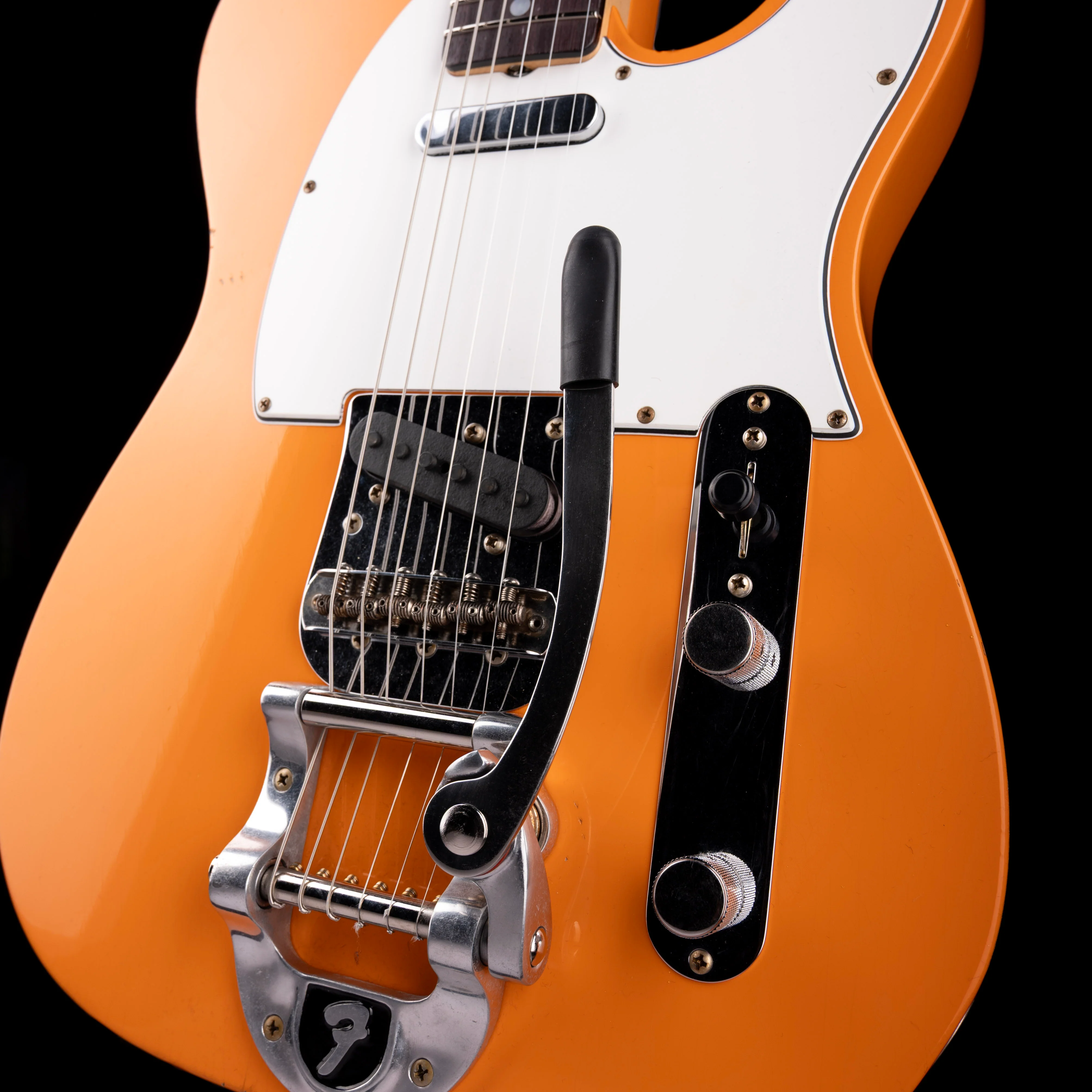 Fender Custom Shop 1967 Telecaster with Bigsby Journeyman Relic Orange - Image 6