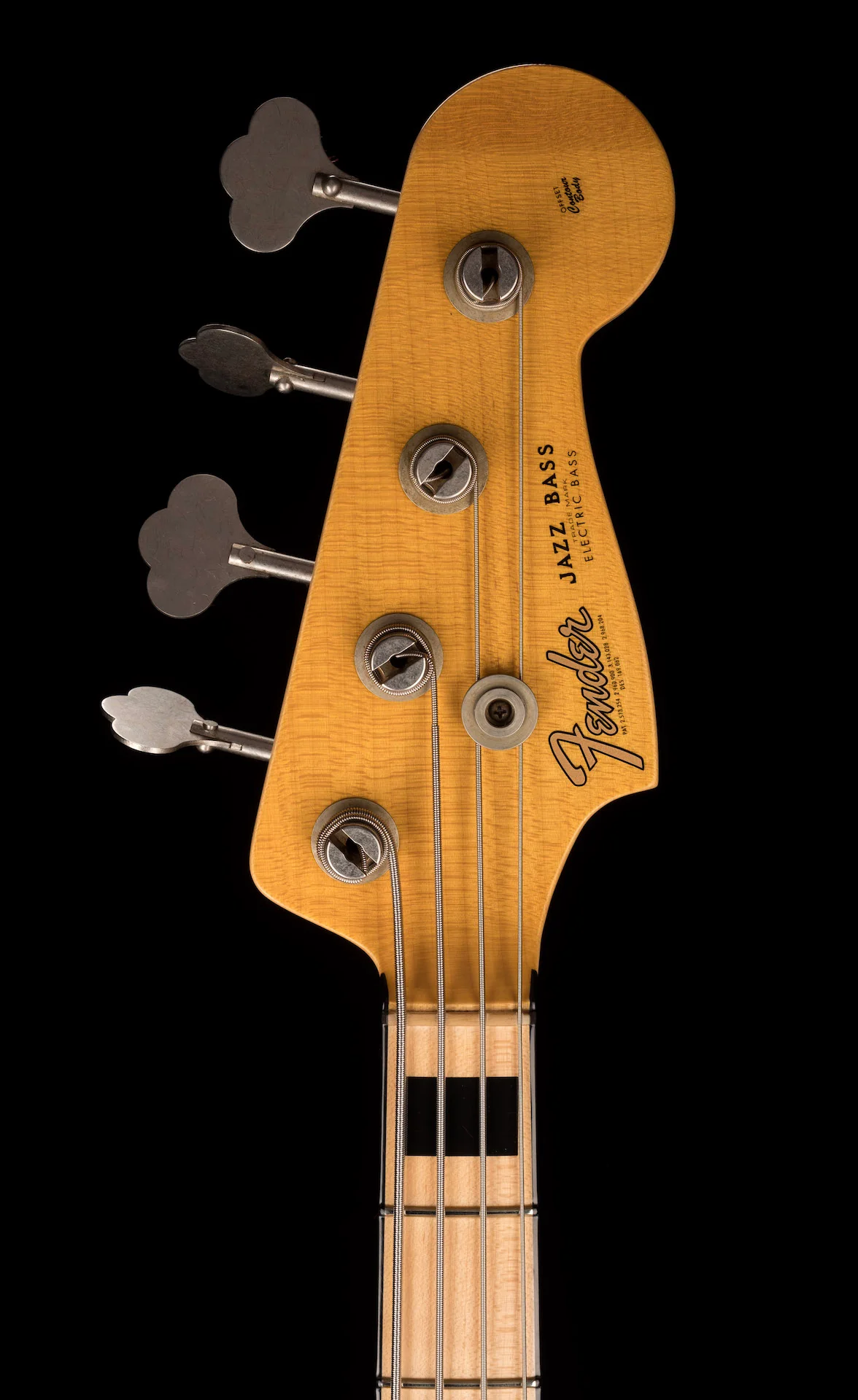 Fender Custom Shop 1968 Jazz Bass Journeyman Relic Aged Black With Case - Image 13