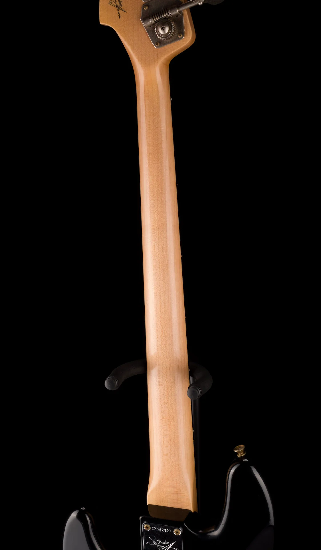 Fender Custom Shop 1968 Jazz Bass Journeyman Relic Aged Black With Case - Image 17
