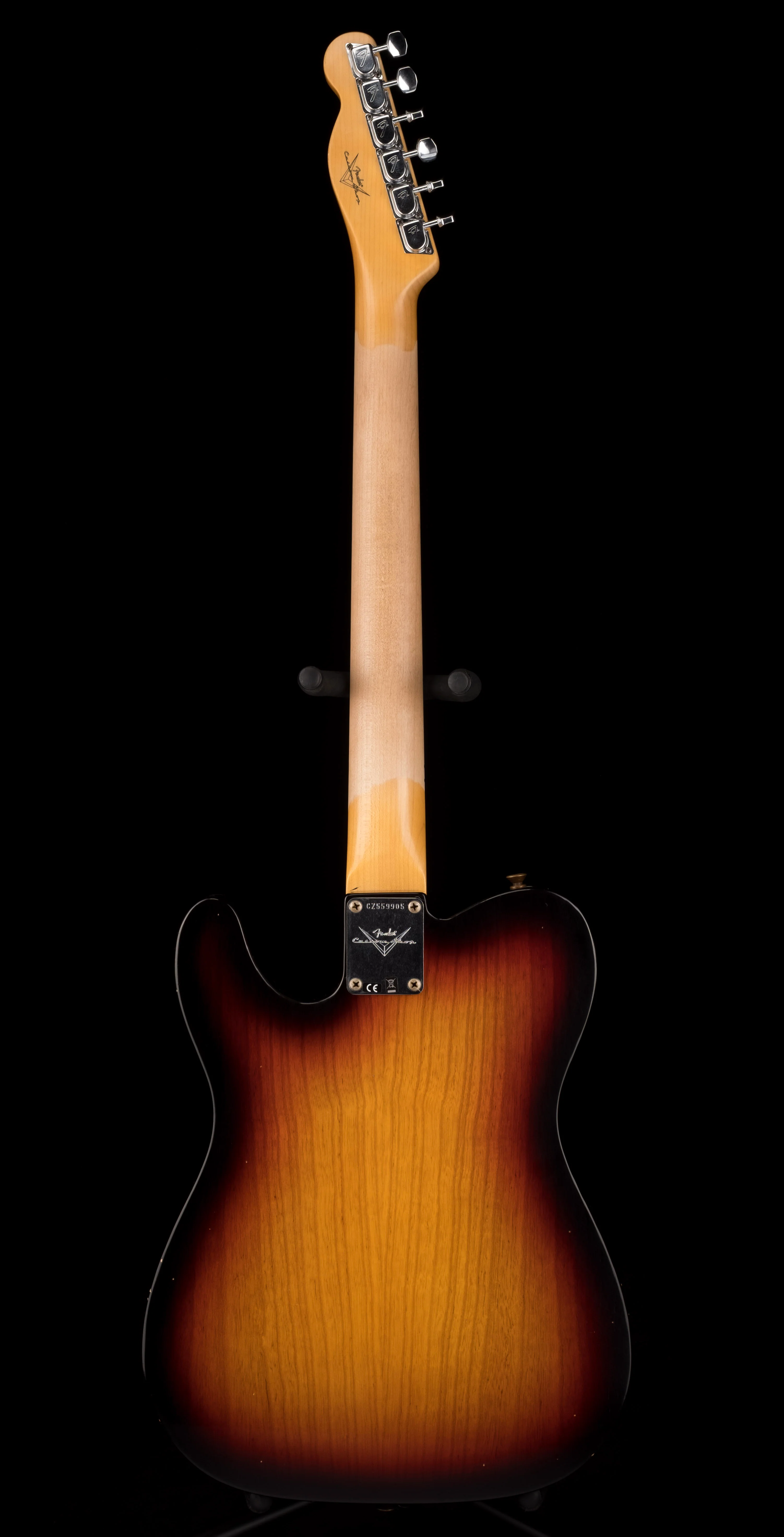 Fender Custom Shop 1968 Telecaster Thinline Journeyman Relic 3-Color Sunburst - Image 13