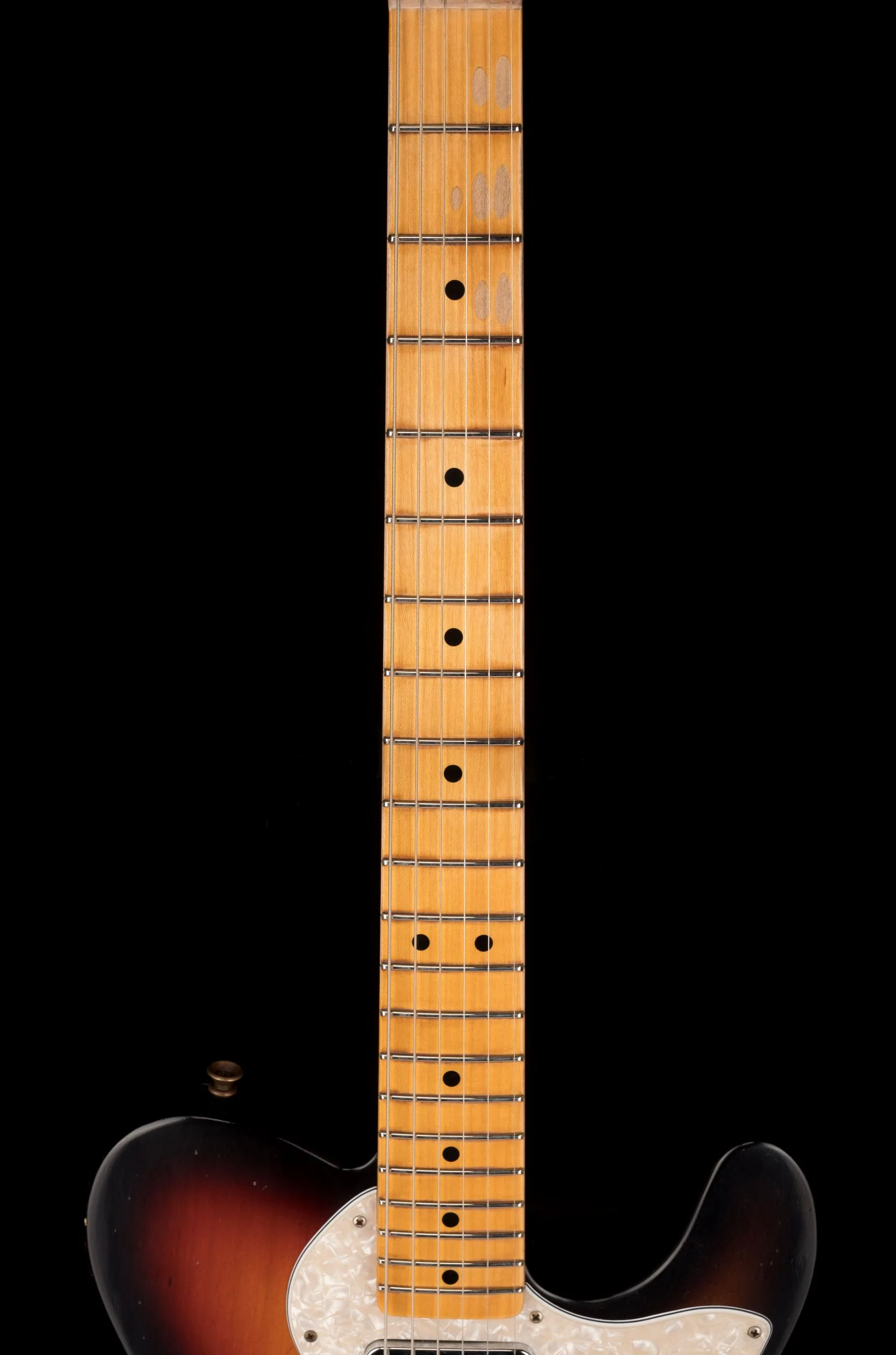 Fender Custom Shop 1968 Telecaster Thinline Journeyman Relic 3-Color Sunburst - Image 6