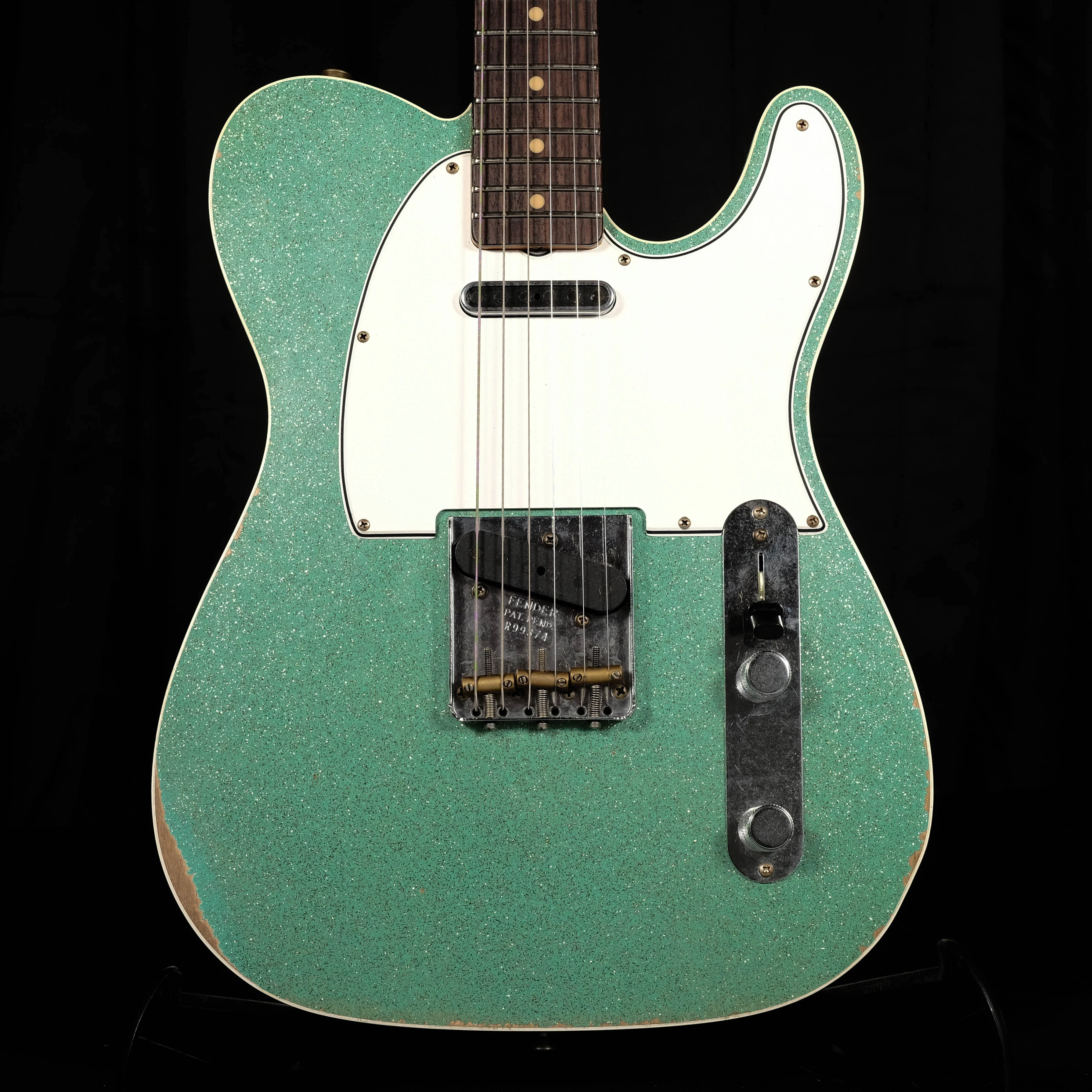 Fender Custom Shop Limited Edition Telecaster Custom Relic Aged Seafoam Sparkle