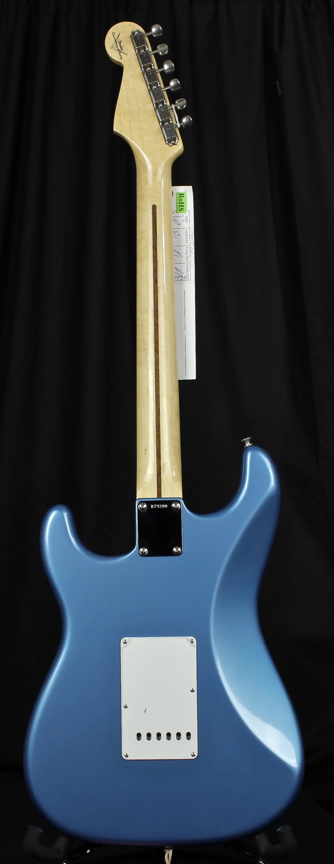 Fender Custom Shop '56 NOS Stratocaster Lake Placid Blue Anodized Pickguard - Image 7