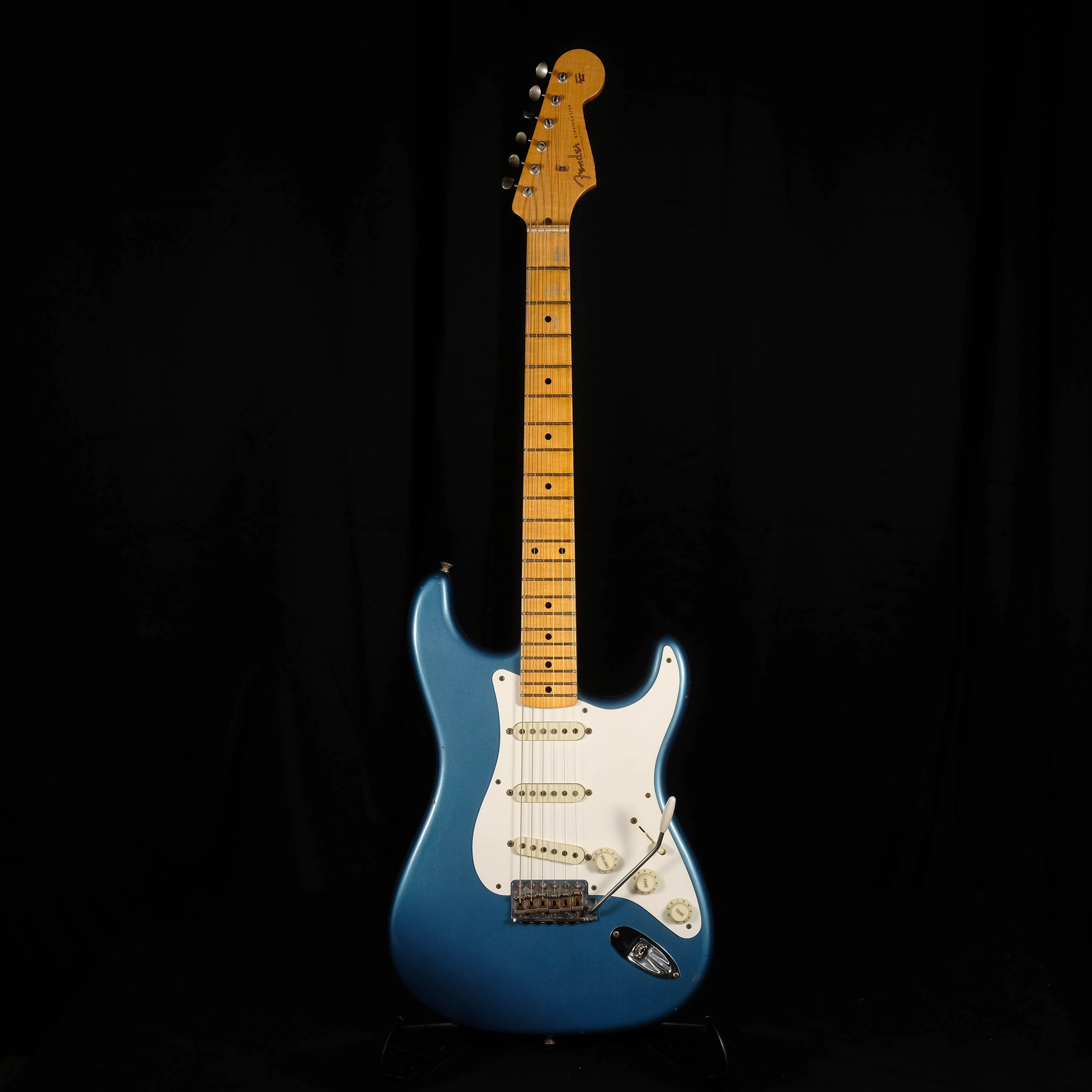 Fender Custom Shop '57 Journeyman Stratocaster Aged Lake Placid Blue - Image 2