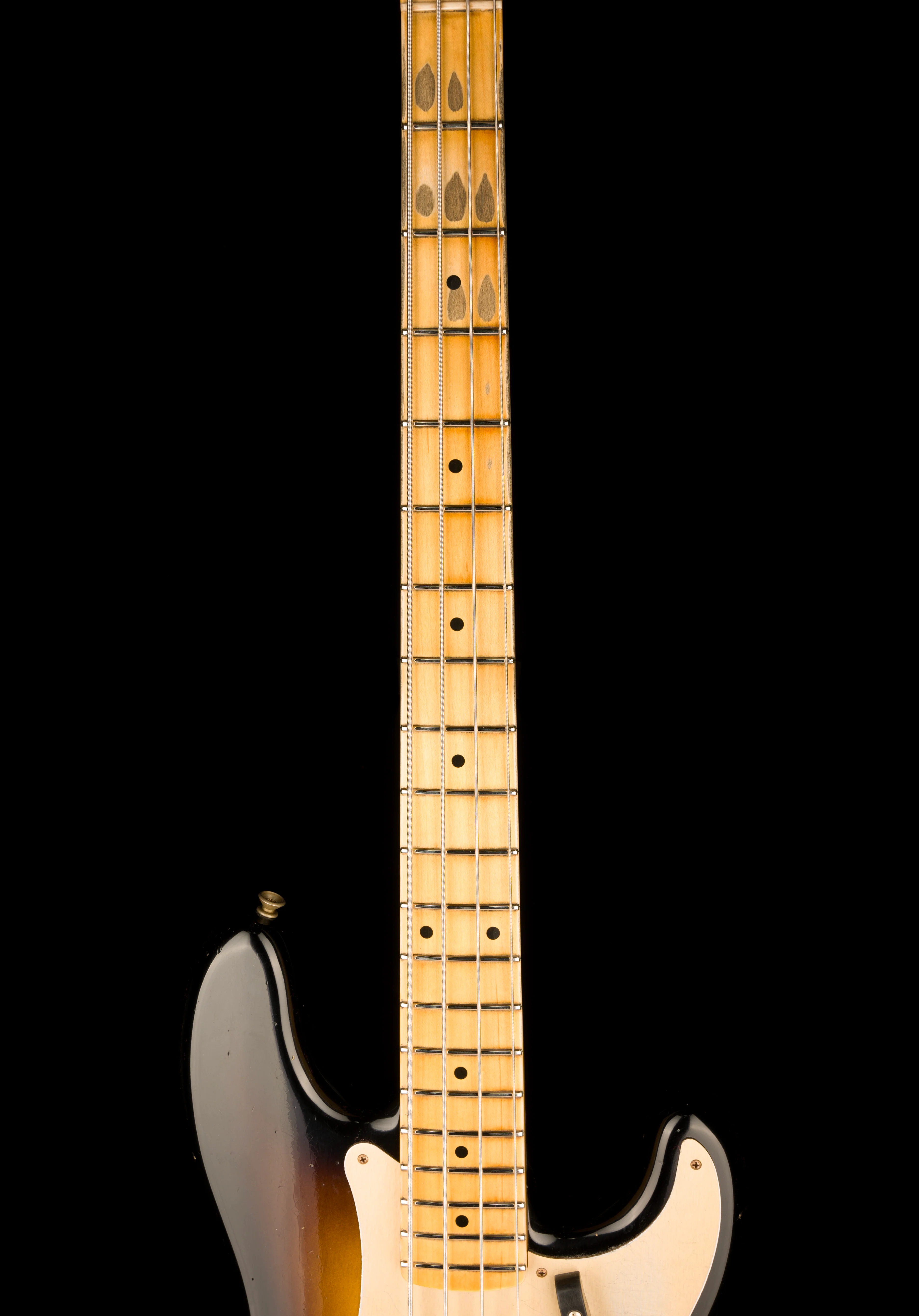 Fender Custom Shop '57 Precision Bass Journeyman Relic Wide-Fade 2 Tone Sunburst - Image 10