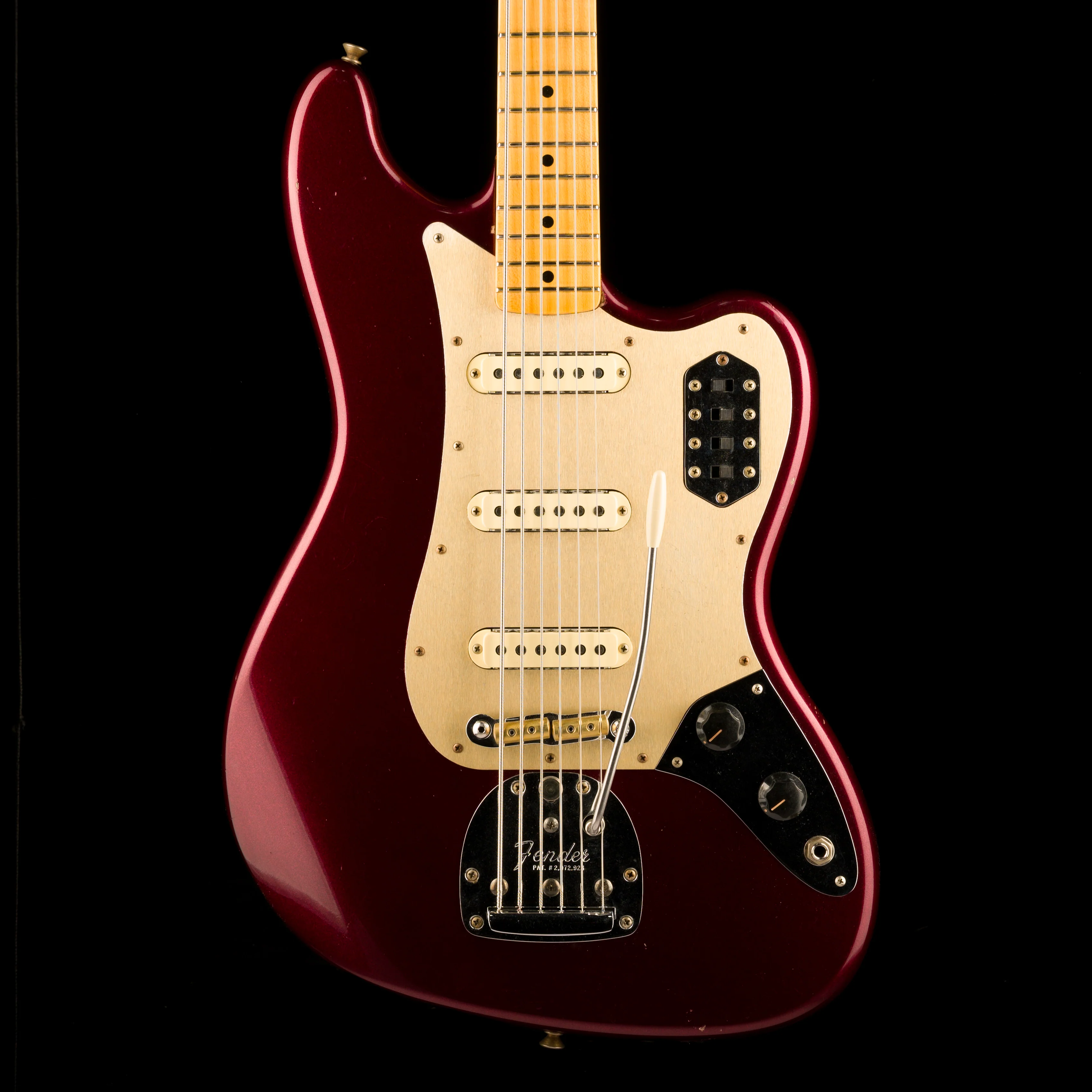 Fender Custom Shop  60's Bass VI Maple Journeyman Relic Oxblood