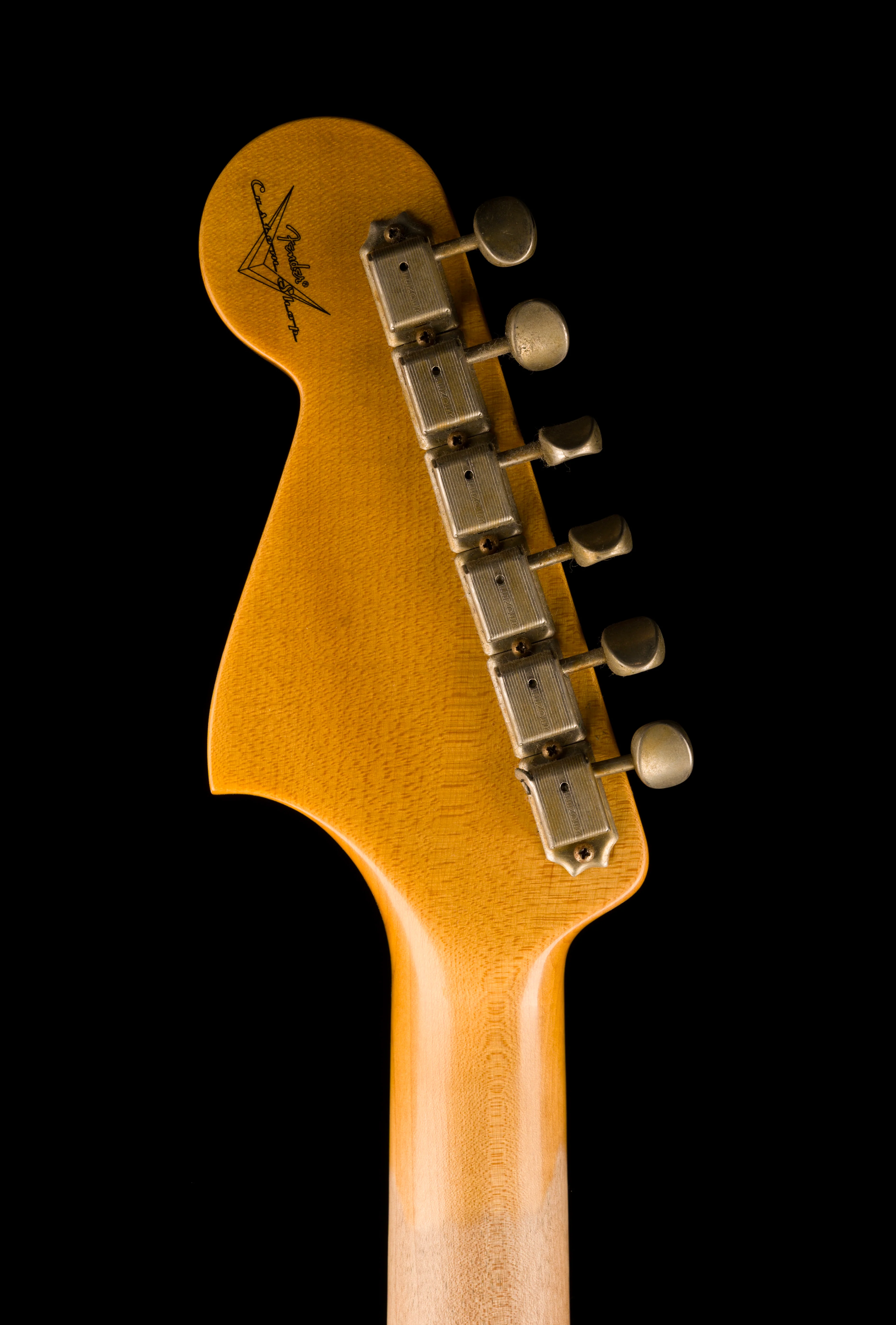 Fender Custom Shop  60's Bass VI Maple Journeyman Relic Oxblood - Image 17