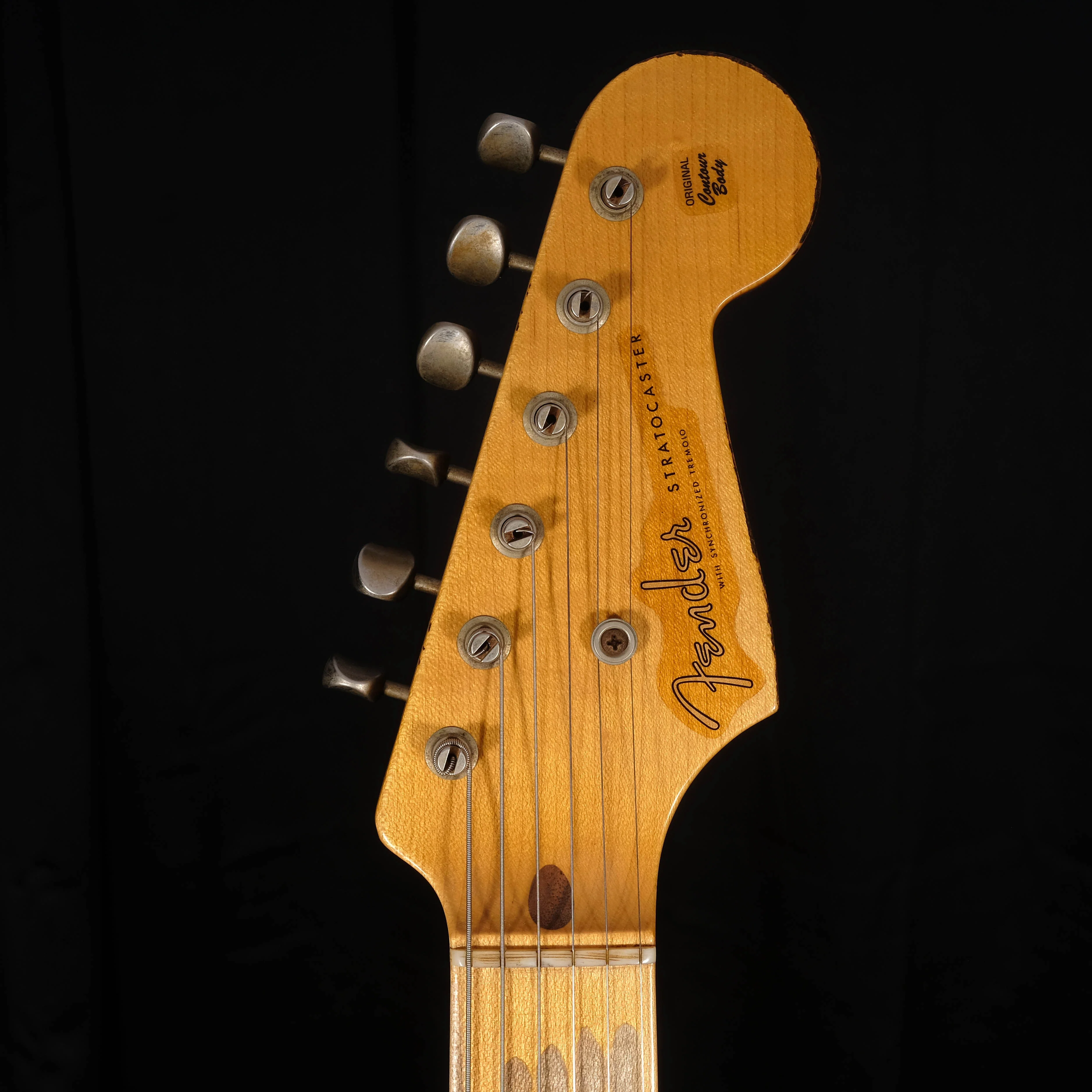 Fender Custom Shop 60th Anniversary '54 Heavy Relic Stratocaster Sunburst - Image 15