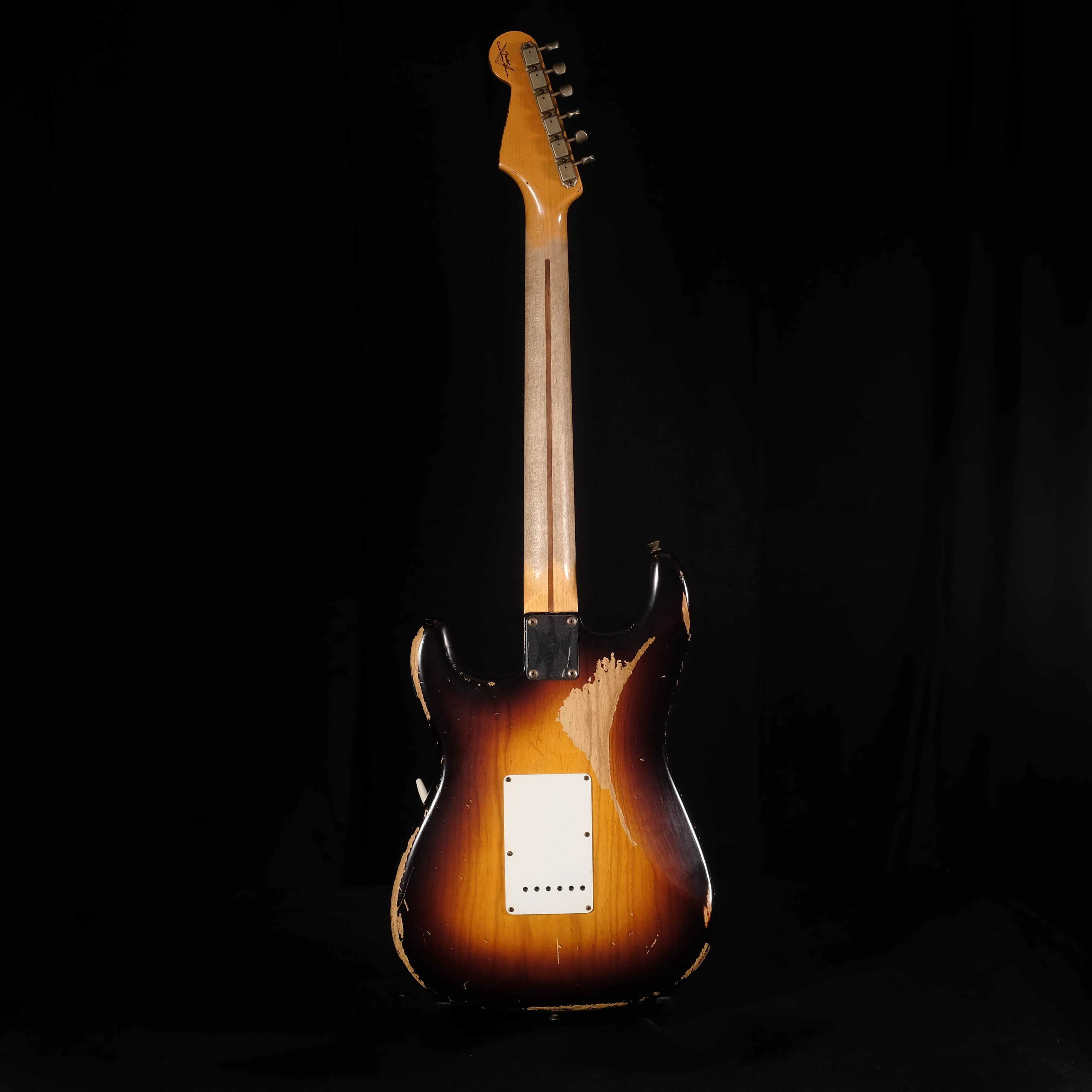 Fender Custom Shop 60th Anniversary '54 Heavy Relic Stratocaster Sunburst - Image 9