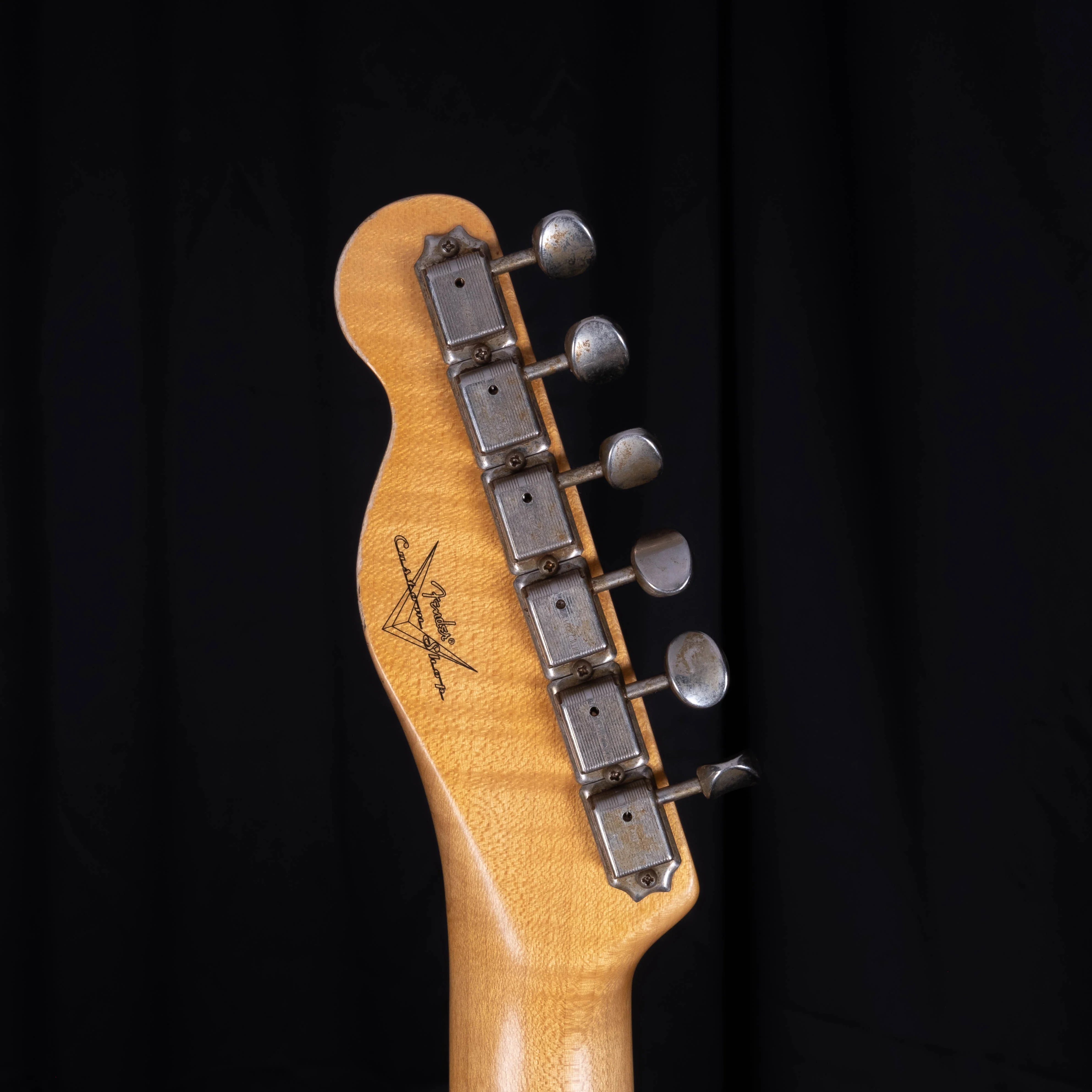 Fender Custom Shop '64 Telecaster Custom Heavy Relic Aged Blue Ice Metallic - Image 17