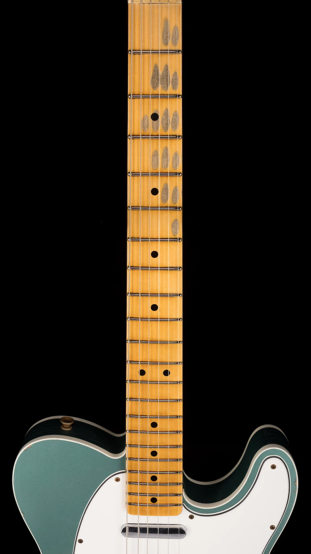Fender Custom Shop 1965 Telecaster Custom Relic Faded Aged Sherwood Green Metallic - Image 11