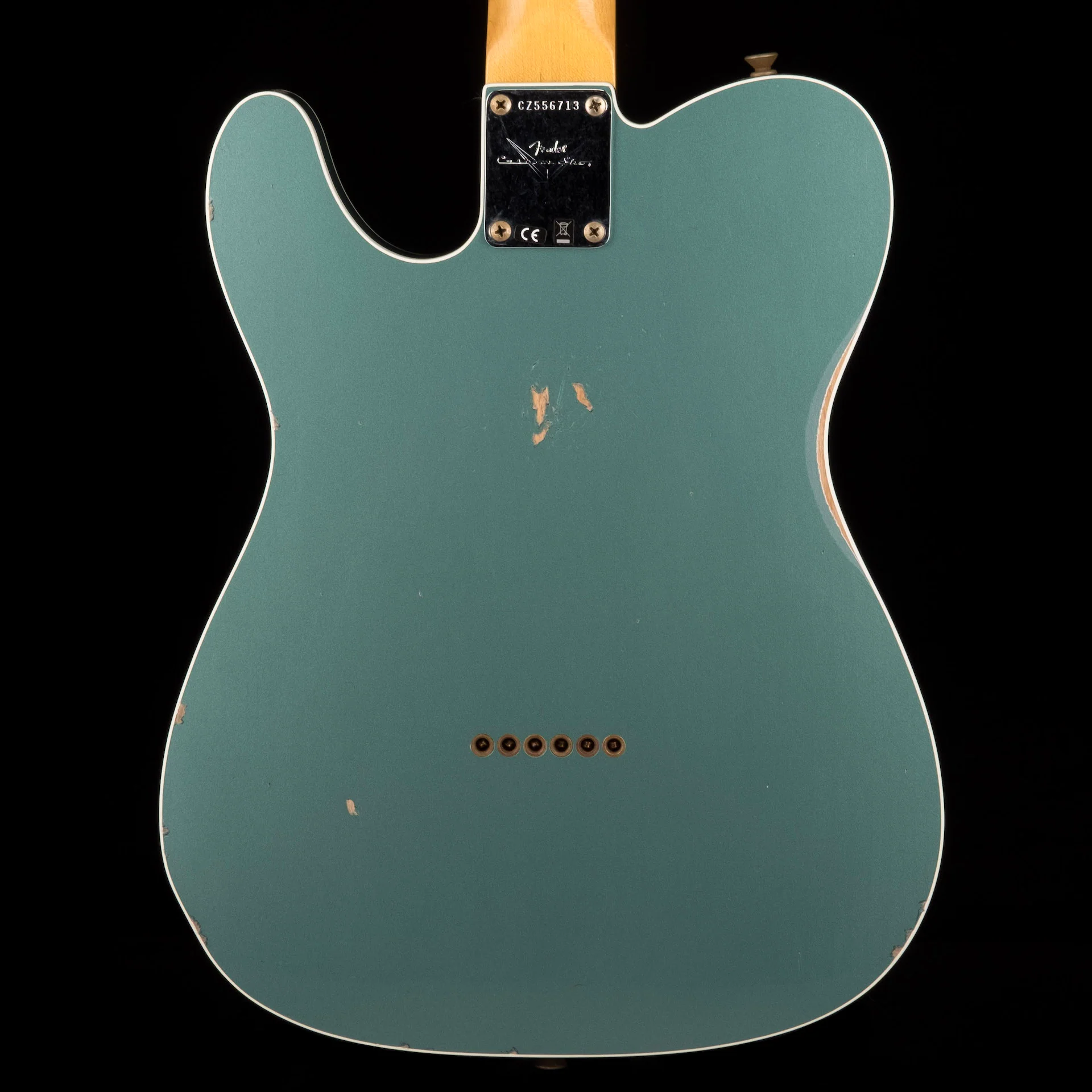 Fender Custom Shop 1965 Telecaster Custom Relic Faded Aged Sherwood Green Metallic - Image 14