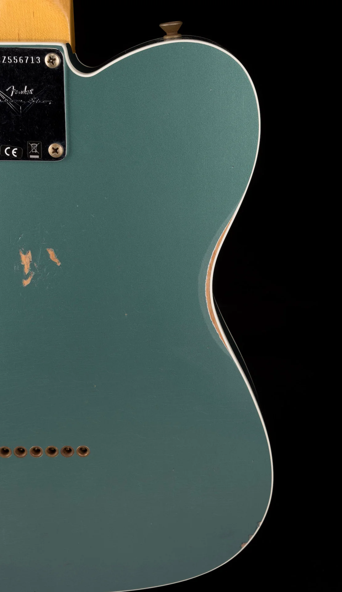 Fender Custom Shop 1965 Telecaster Custom Relic Faded Aged Sherwood Green Metallic - Image 17