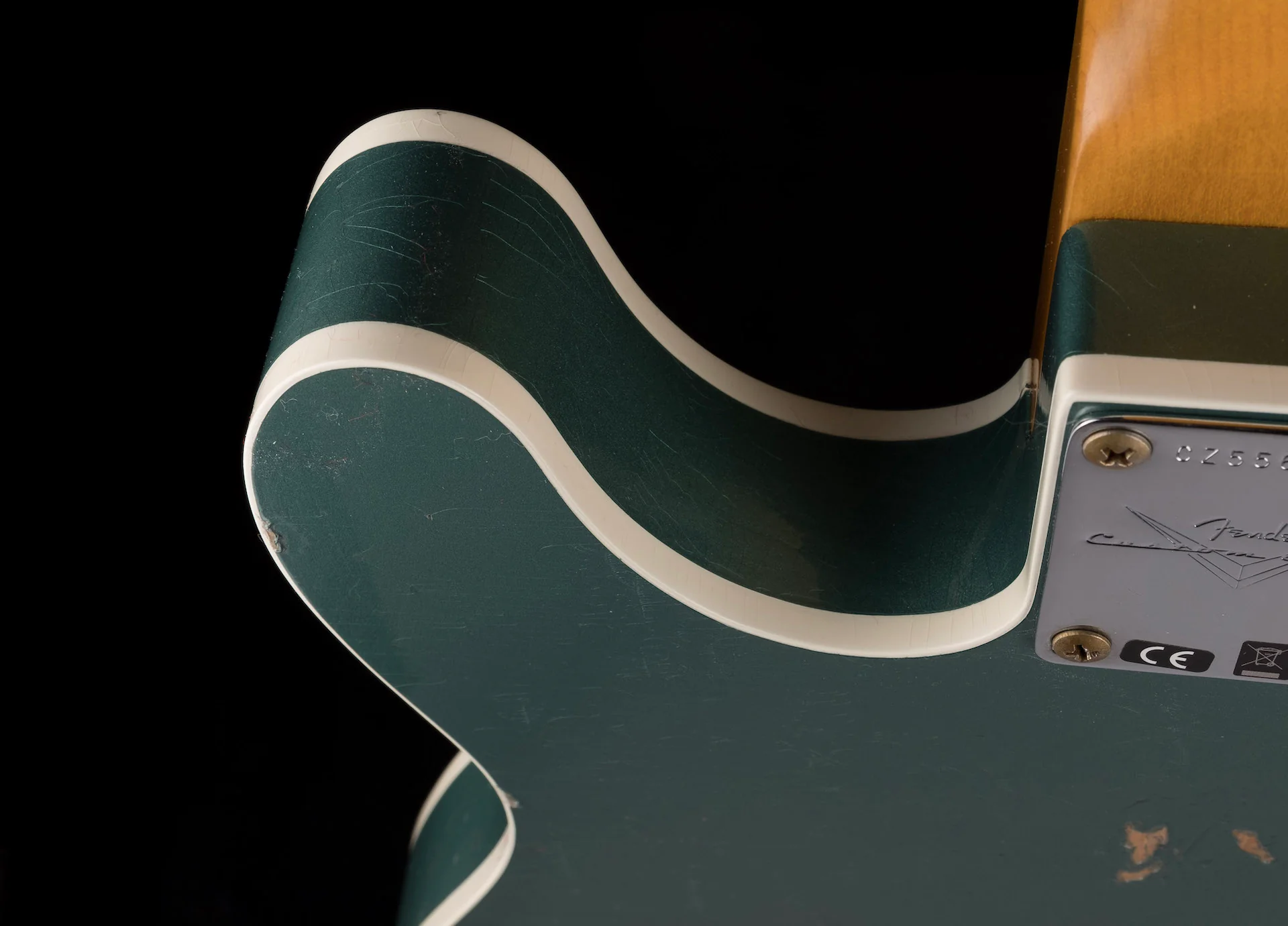 Fender Custom Shop 1965 Telecaster Custom Relic Faded Aged Sherwood Green Metallic - Image 18