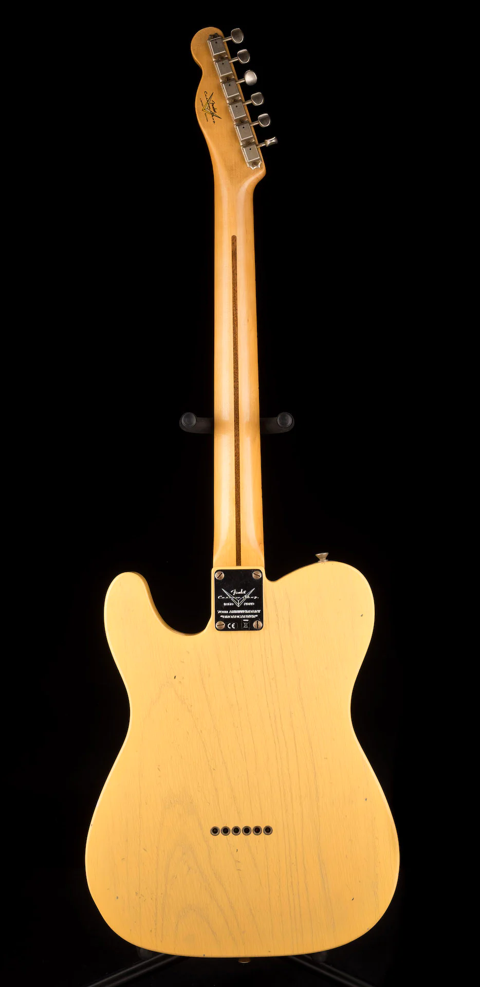 Pre Owned Fender Custom Shop 70th Anniversary Broadcaster Journeyman Relic Nocaster Blonde With OHSC - Image 13