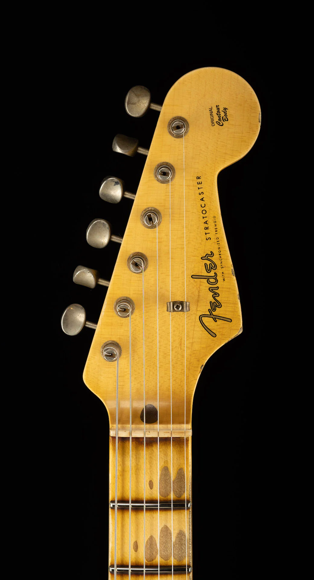 Fender Custom Shop Ancho Poblano Stratocaster Shattered Journeyman Relic Opaque White Blonde - Image 15